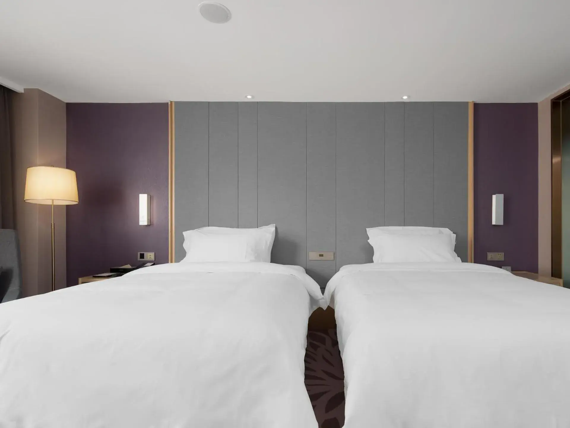 Bed in Lavande Hotel Yangchun Donghu Bed in Lavande Hotel Yangchun Donghu