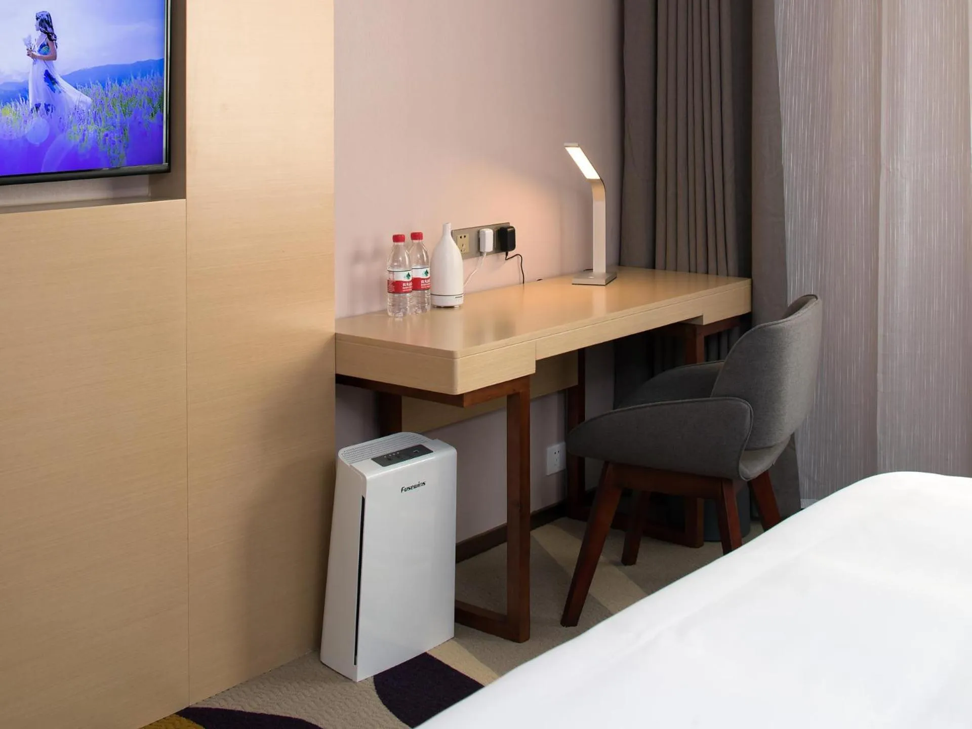 Bed in Lavande Hotel Yangchun Donghu