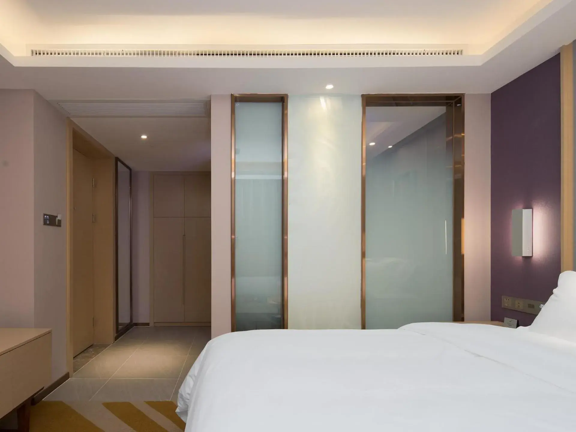 Bed in Lavande Hotel Yangchun Donghu Bed in Lavande Hotel Yangchun Donghu