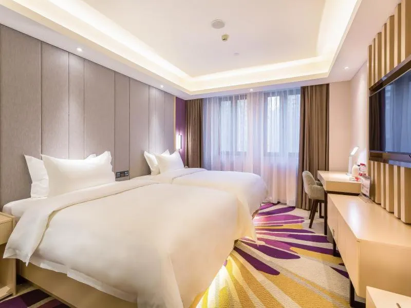 Bed in Lavande Hotel Langfang City Government
