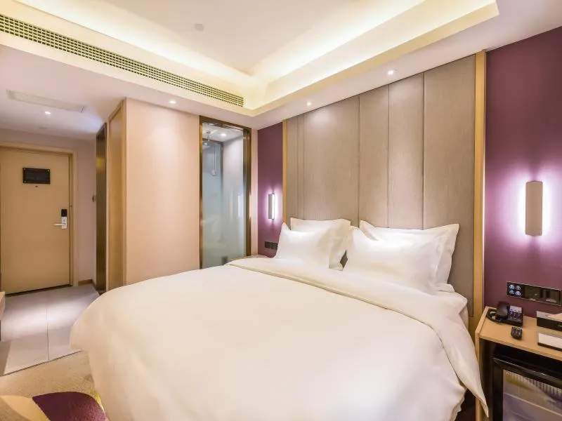 Bed in Lavande Hotel Langfang City Government