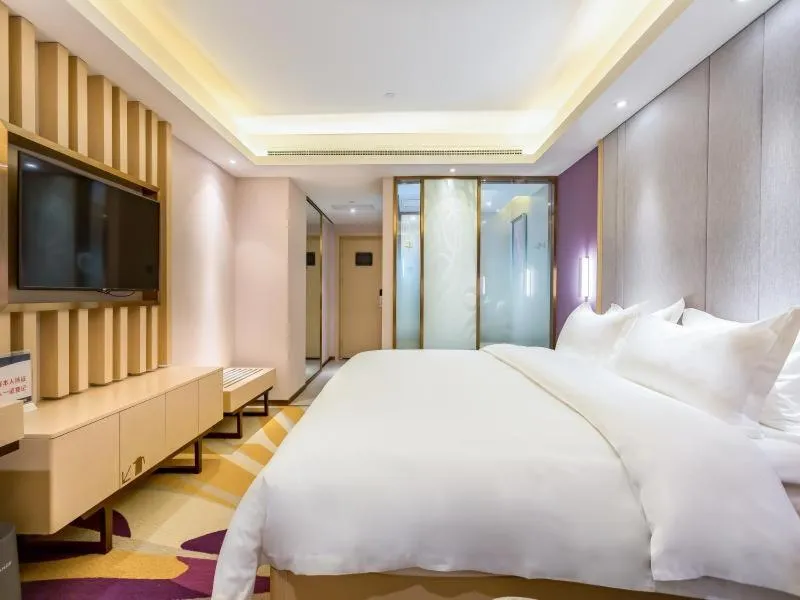 Bed in Lavande Hotel Langfang City Government