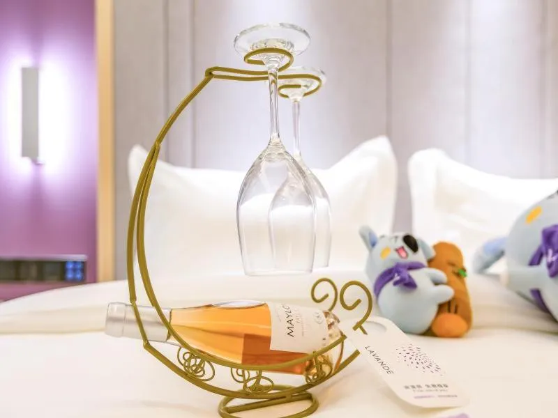 Bed in Lavande Hotel Langfang City Government