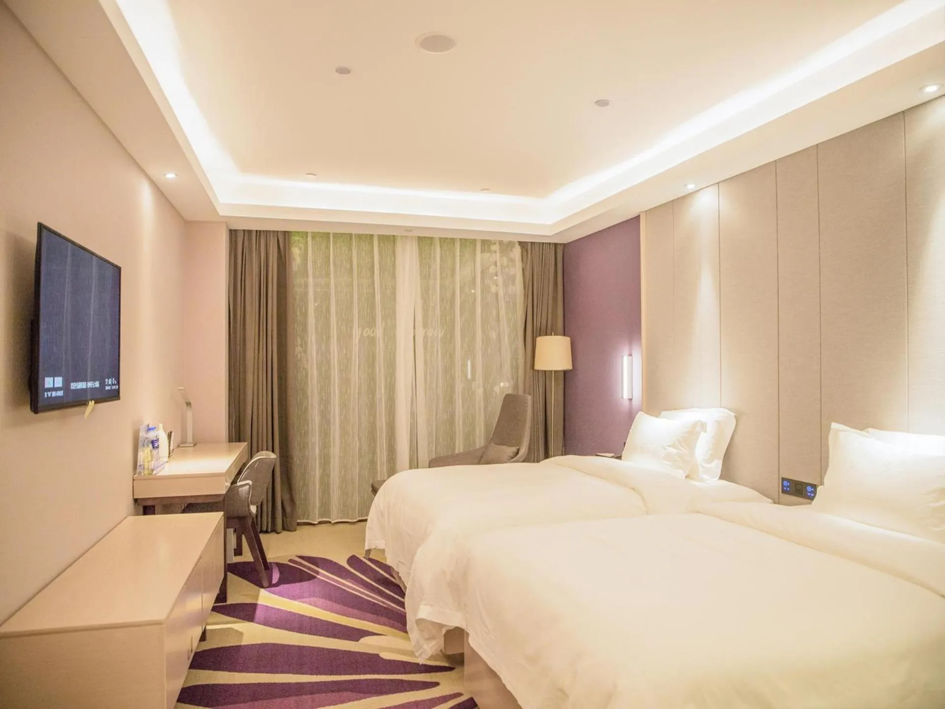 Bed in Lavande Hotel Cangzhou Kaiyuan Avenue Rongsheng Plaza