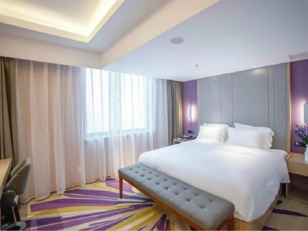 Bed in Lavande Hotel Jinzhou Jiefang Road Kaixuan Building