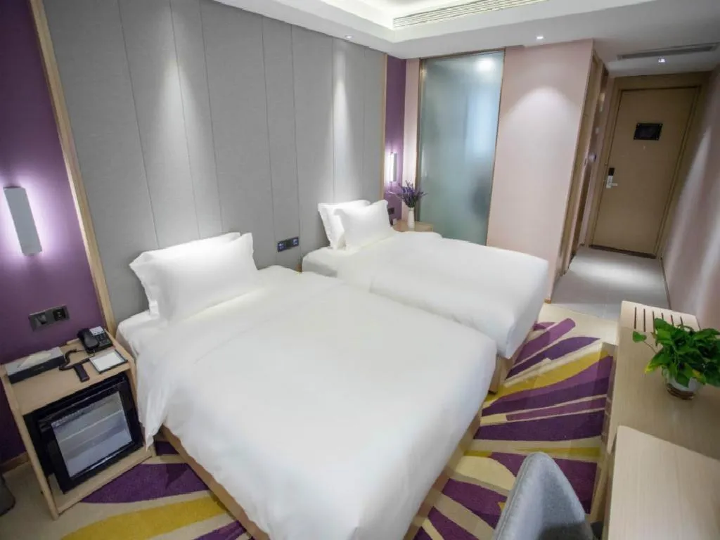 Bed in Lavande Hotel Jinzhou Jiefang Road Kaixuan Building
