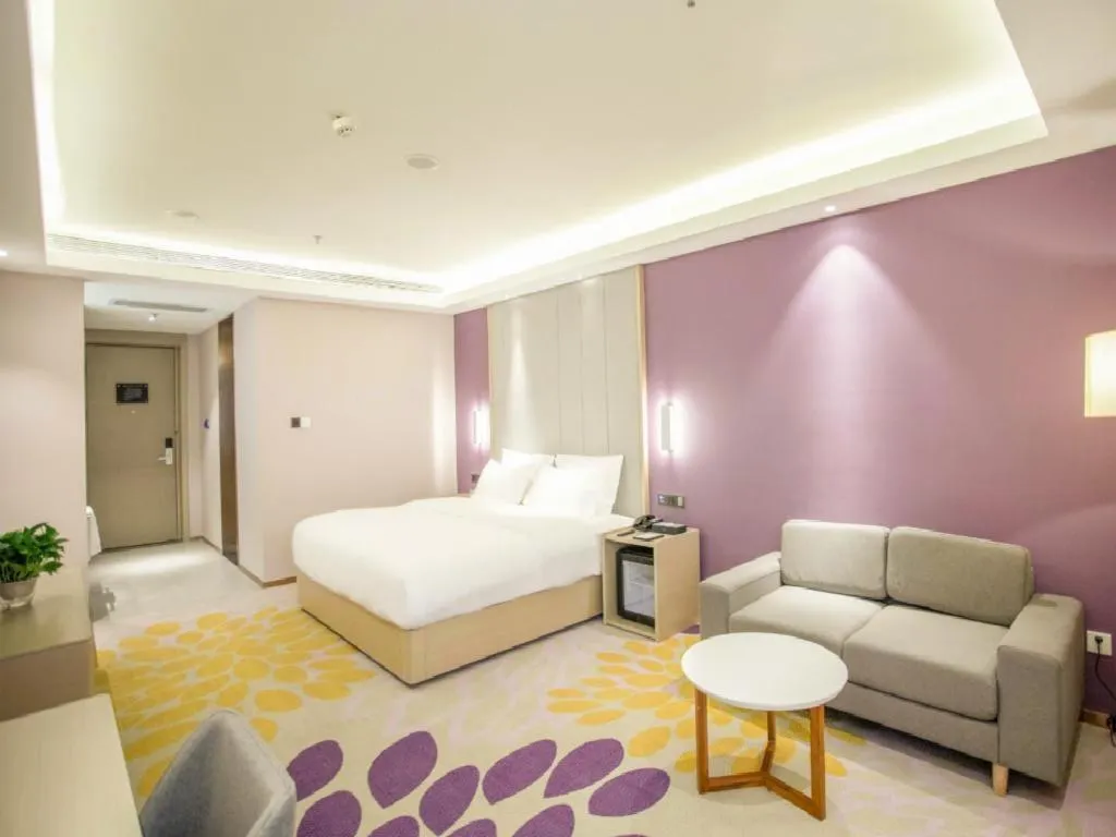Bed in Lavande Hotel Jinzhou Jiefang Road Kaixuan Building