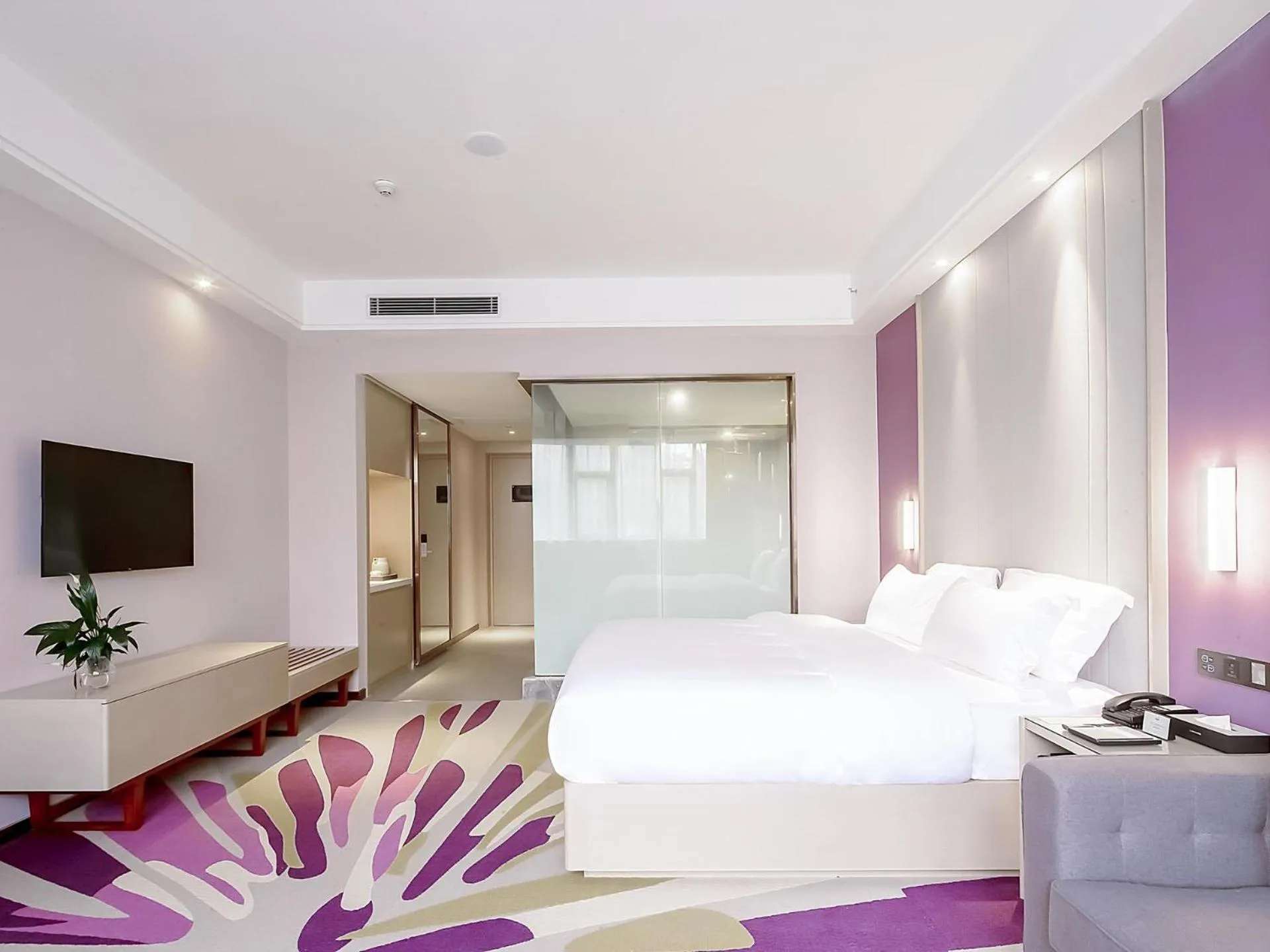 Bed in Lavande Hotel Changsha Xingsha Center