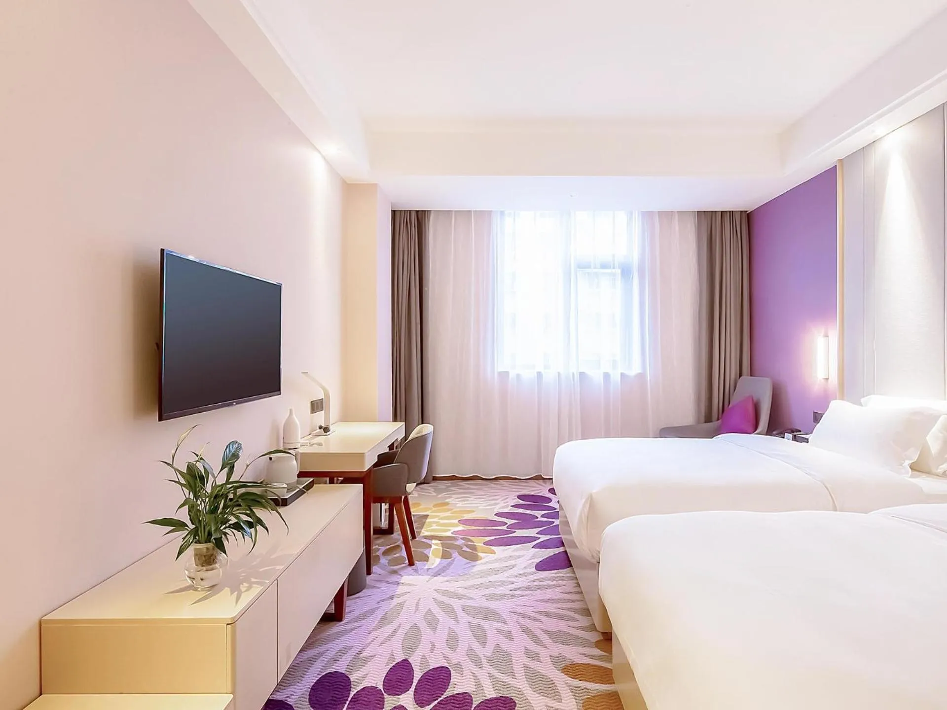 Bed in Lavande Hotel Changsha Xingsha Center