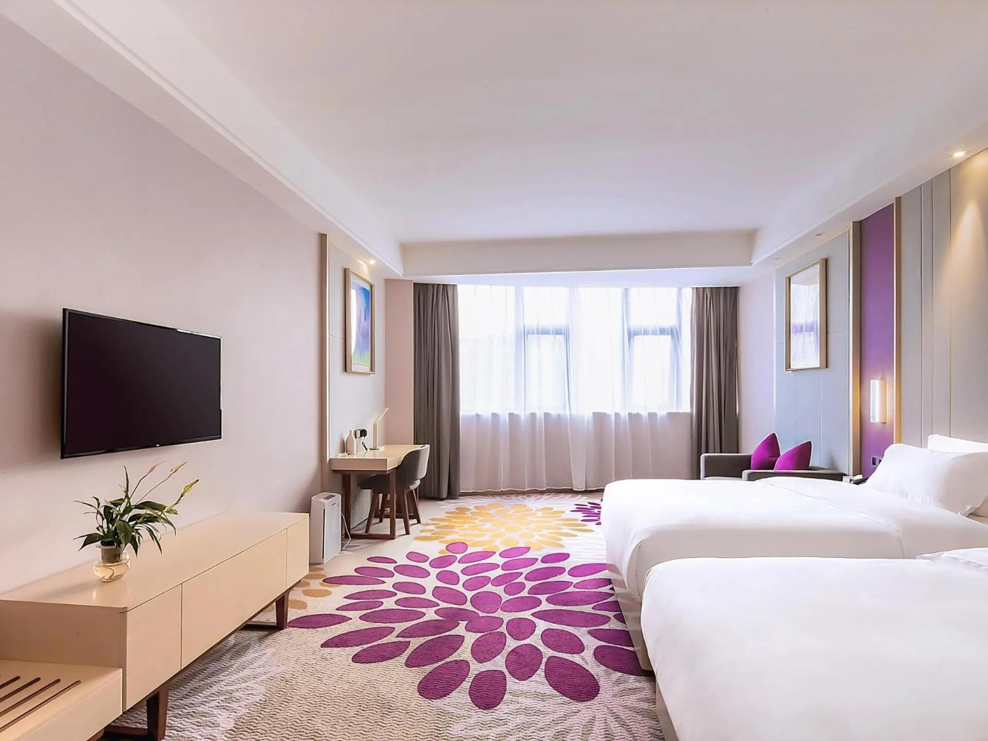 Bed in Lavande Hotel Changsha Xingsha Center