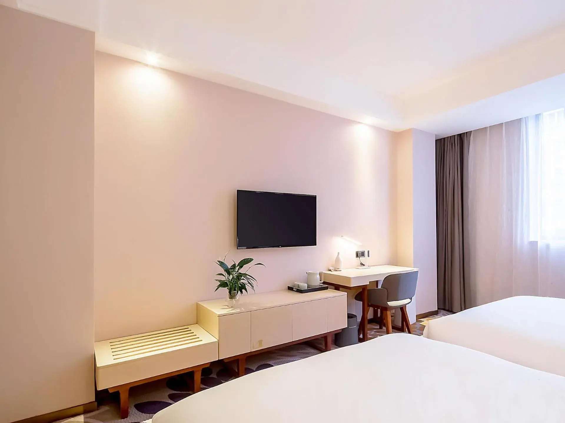 Bed in Lavande Hotel Changsha Xingsha Center Bed in Lavande Hotel Changsha Xingsha Center