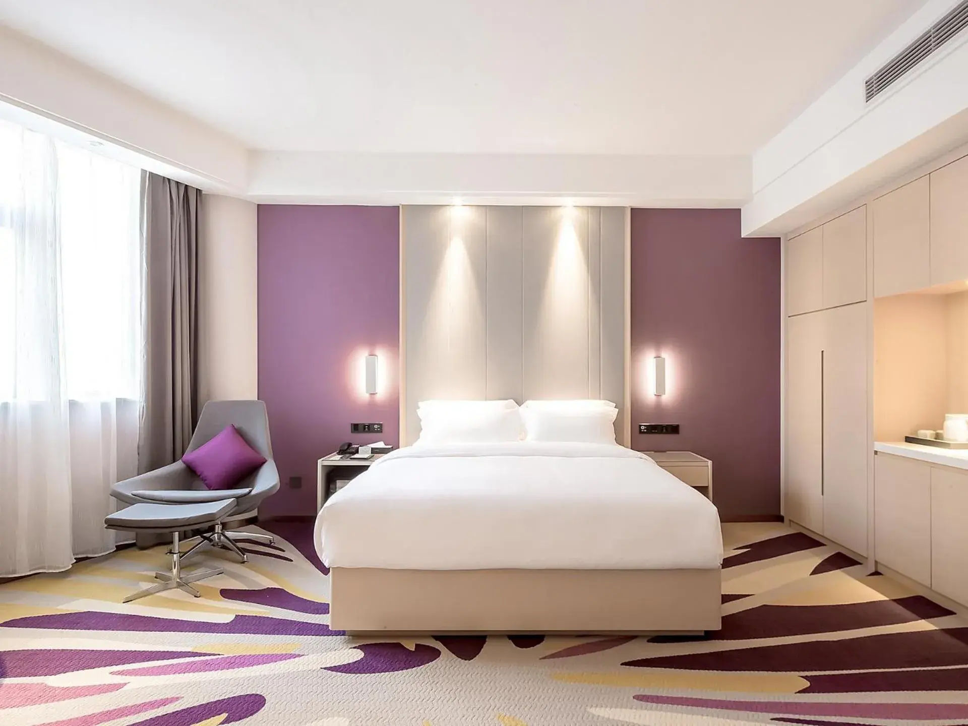 Bed in Lavande Hotel Changsha Xingsha Center Bed in Lavande Hotel Changsha Xingsha Center