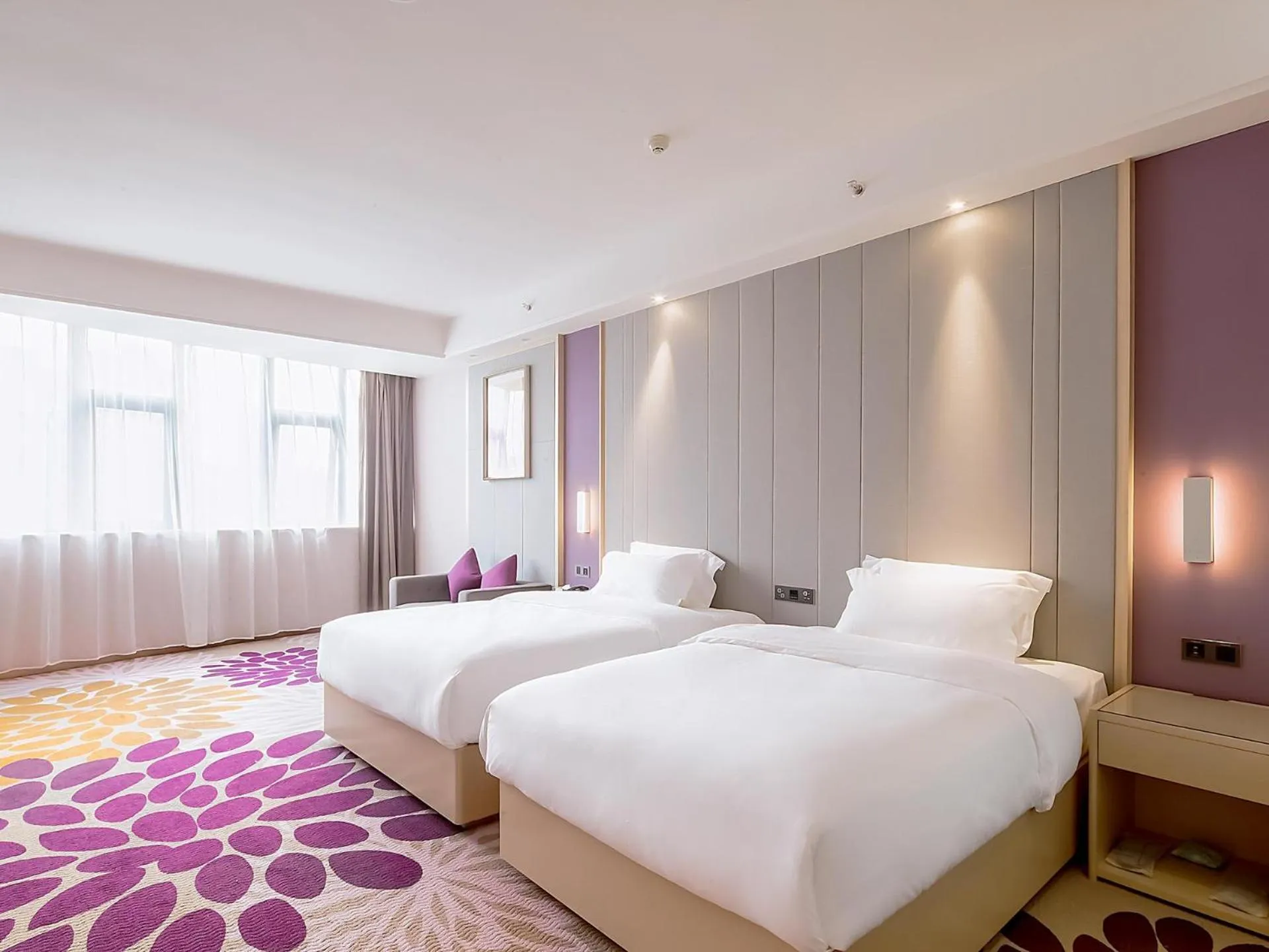 Bed in Lavande Hotel Changsha Xingsha Center