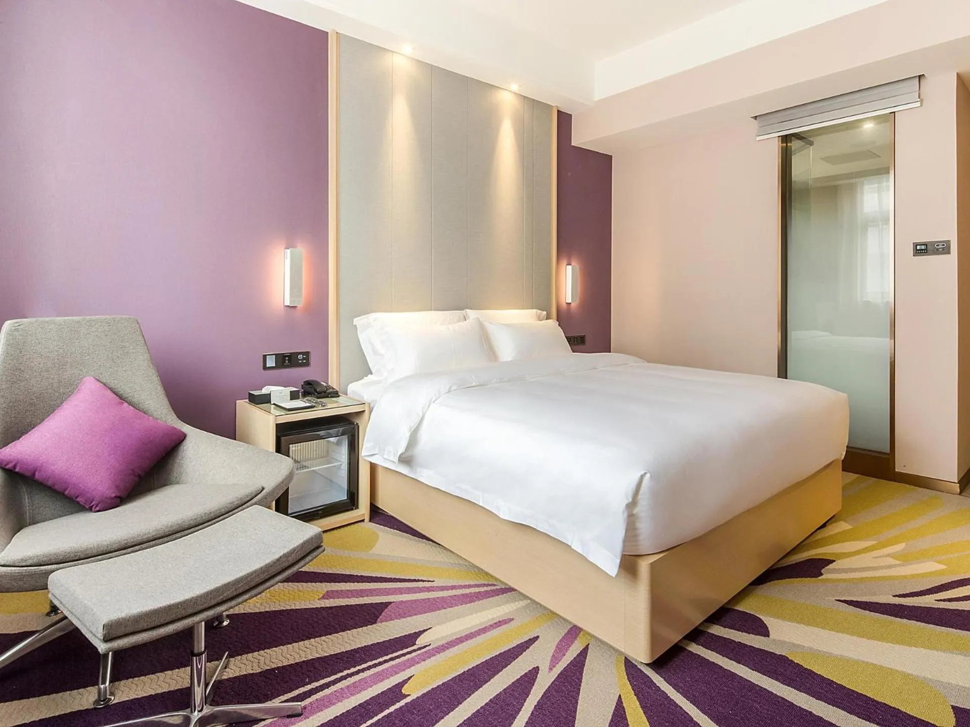 Bed in Lavande Hotel Changsha Xingsha Center