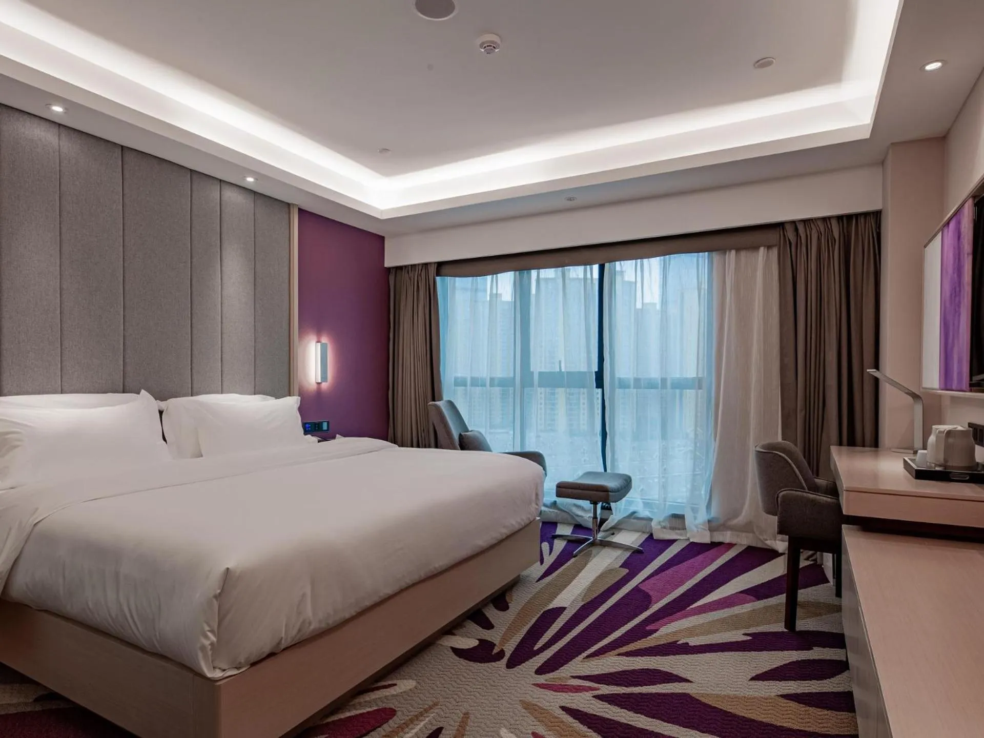 Bed in Lavande Hotel Changsha Avenue Metro Station