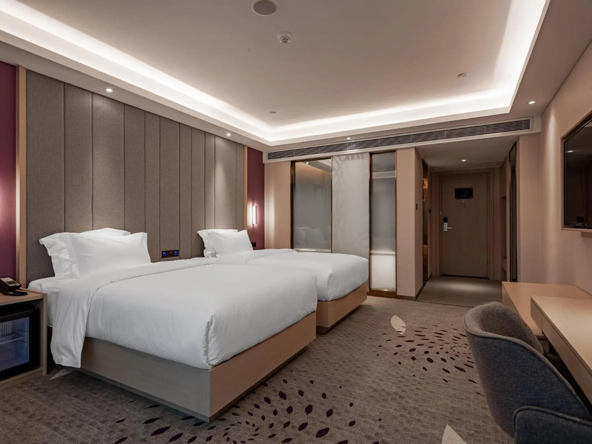 Bed in Lavande Hotel Changsha Avenue Metro Station