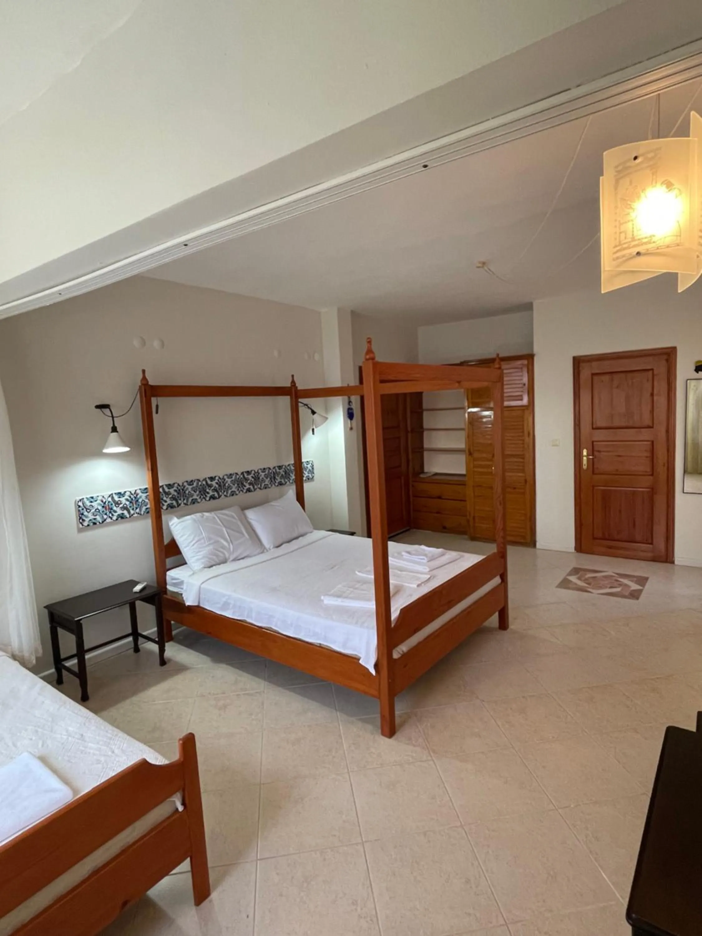 Bed in Datca Villa Carla Hotel