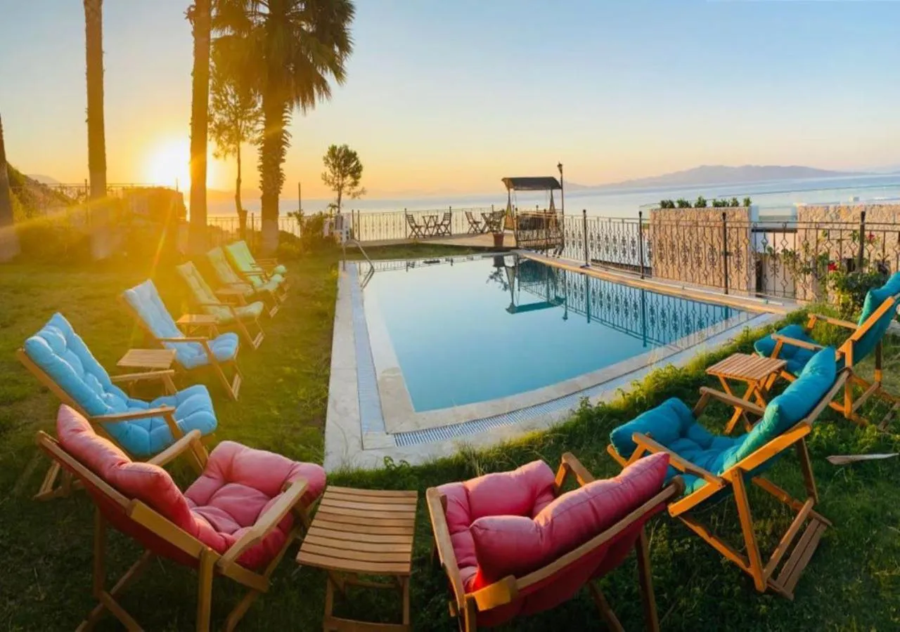 Swimming pool in Datca Villa Carla Hotel