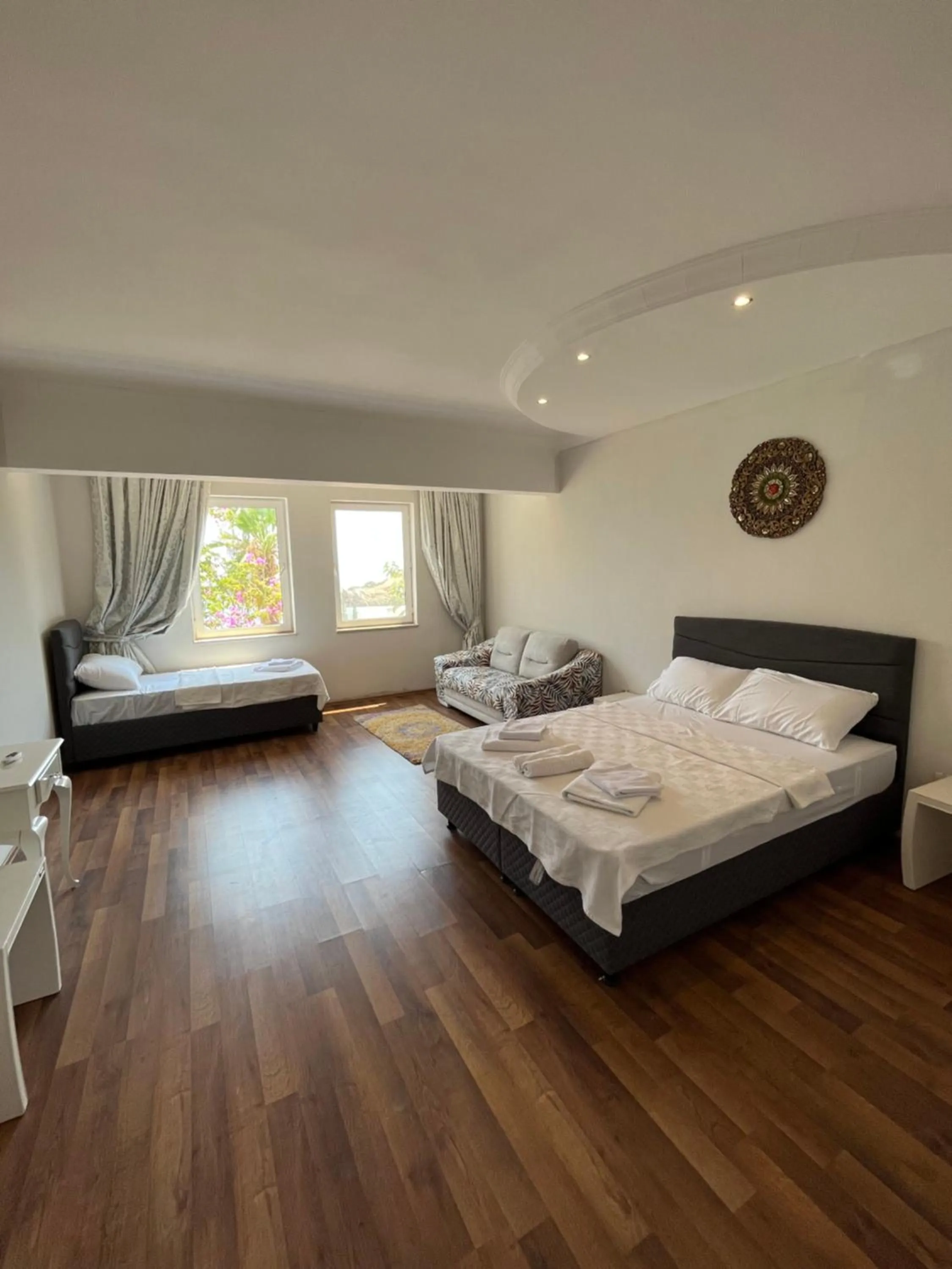 Bed in Datca Villa Carla Hotel