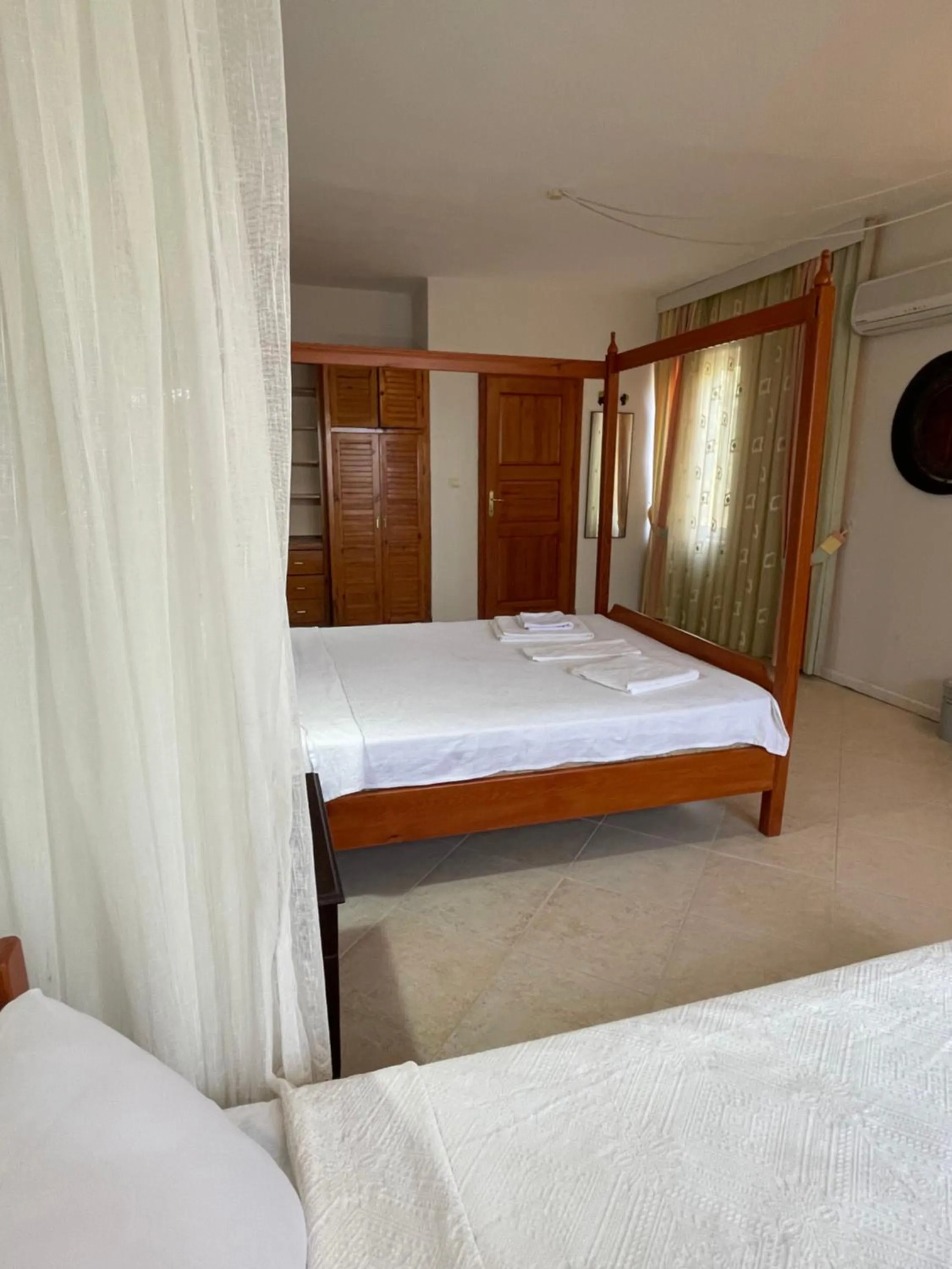 Bed in Datca Villa Carla Hotel