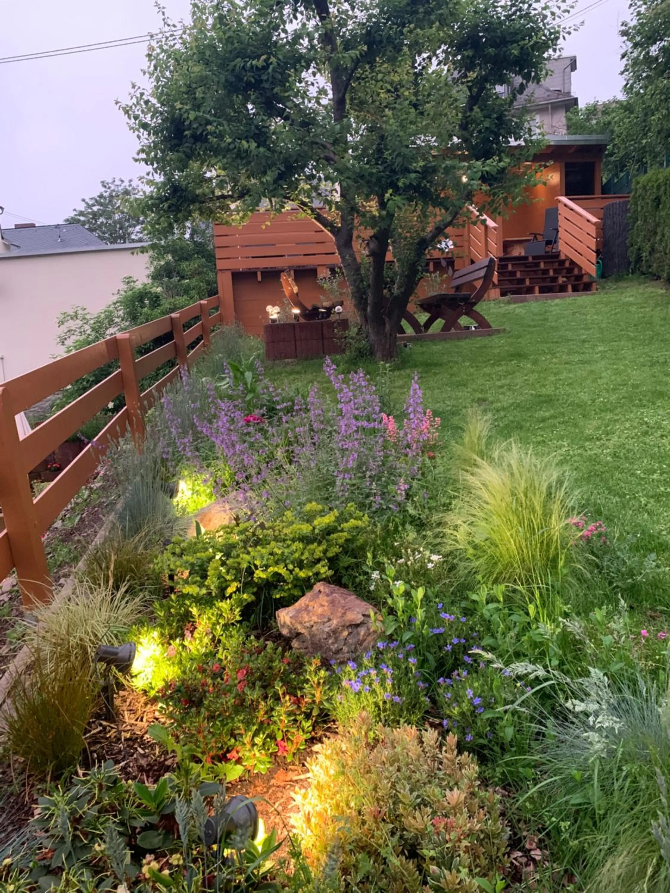 Garden in Hotel Garni Maaß