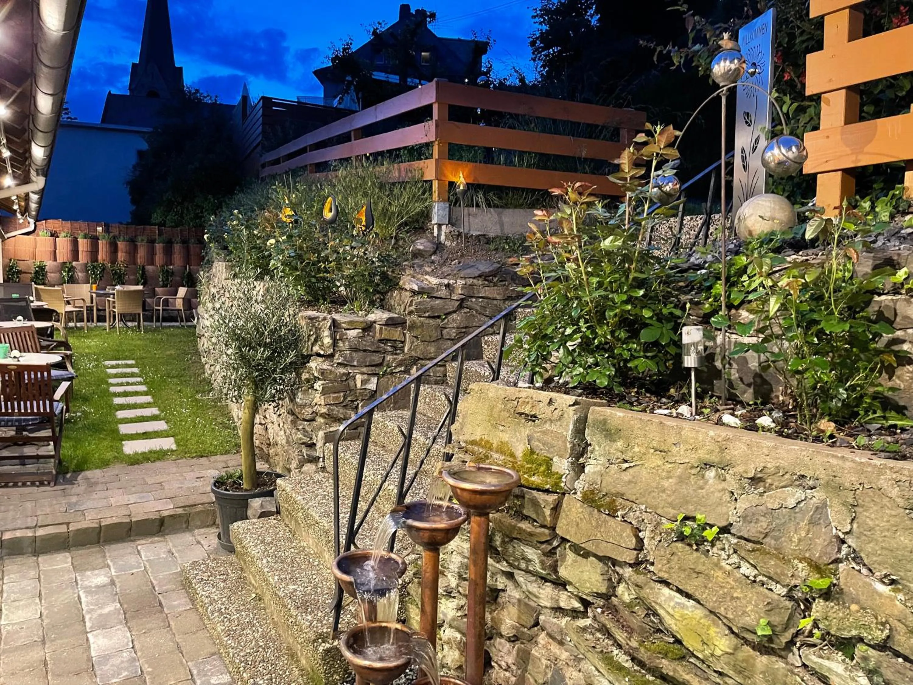 Balcony/Terrace in Hotel Garni Maaß