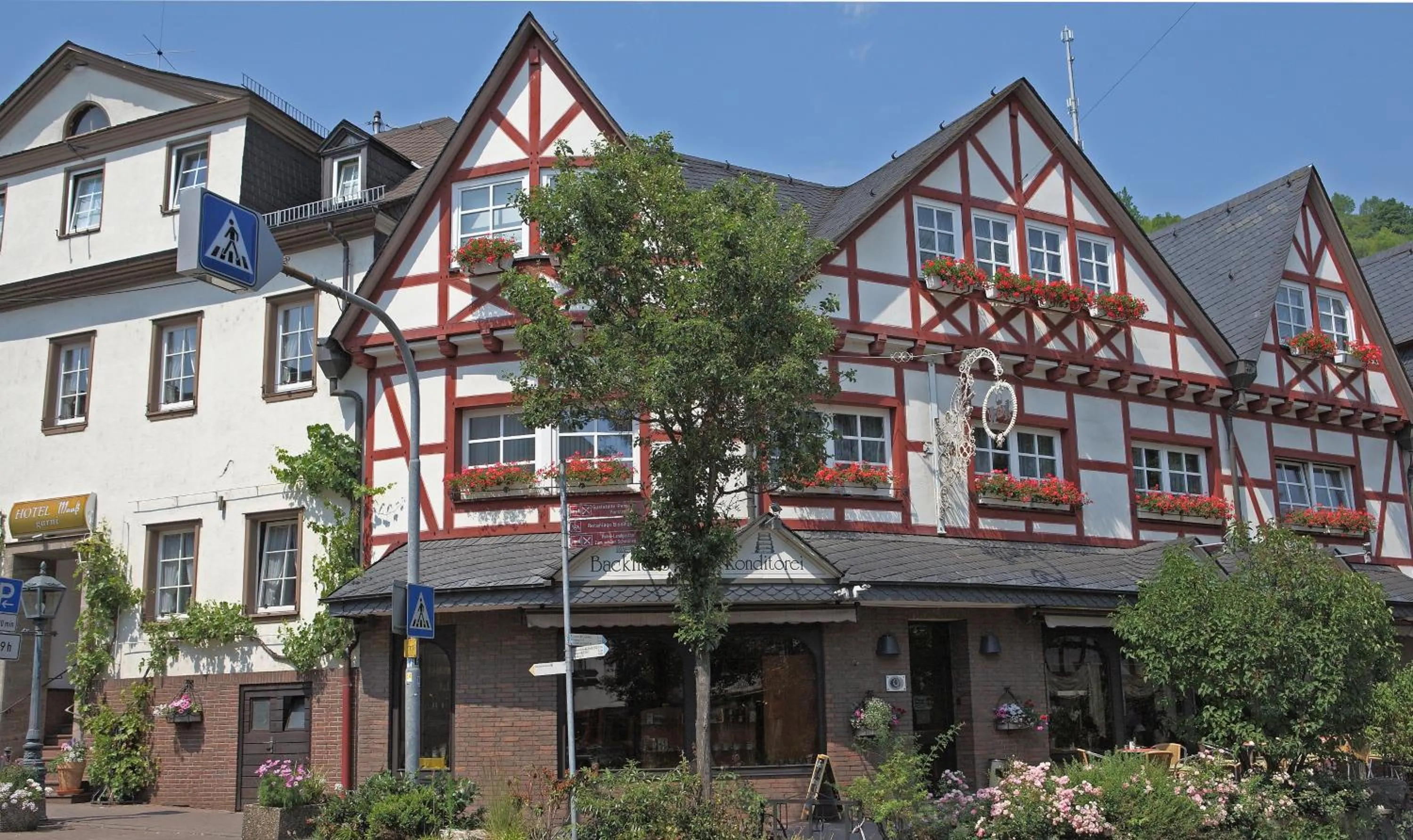 Property building in Hotel Garni Maaß