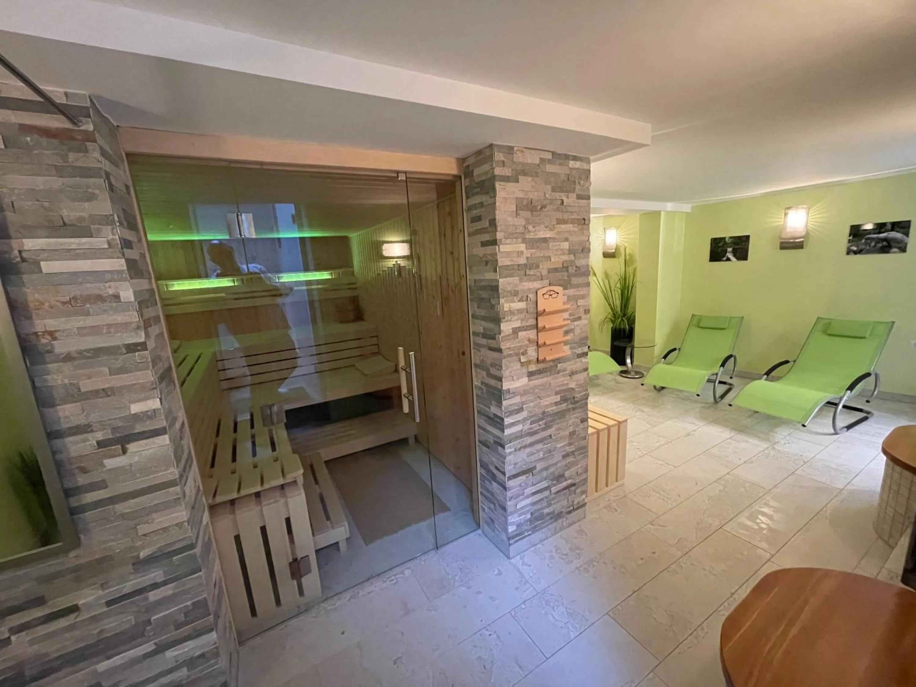 Sauna in Hotel Garni Maaß