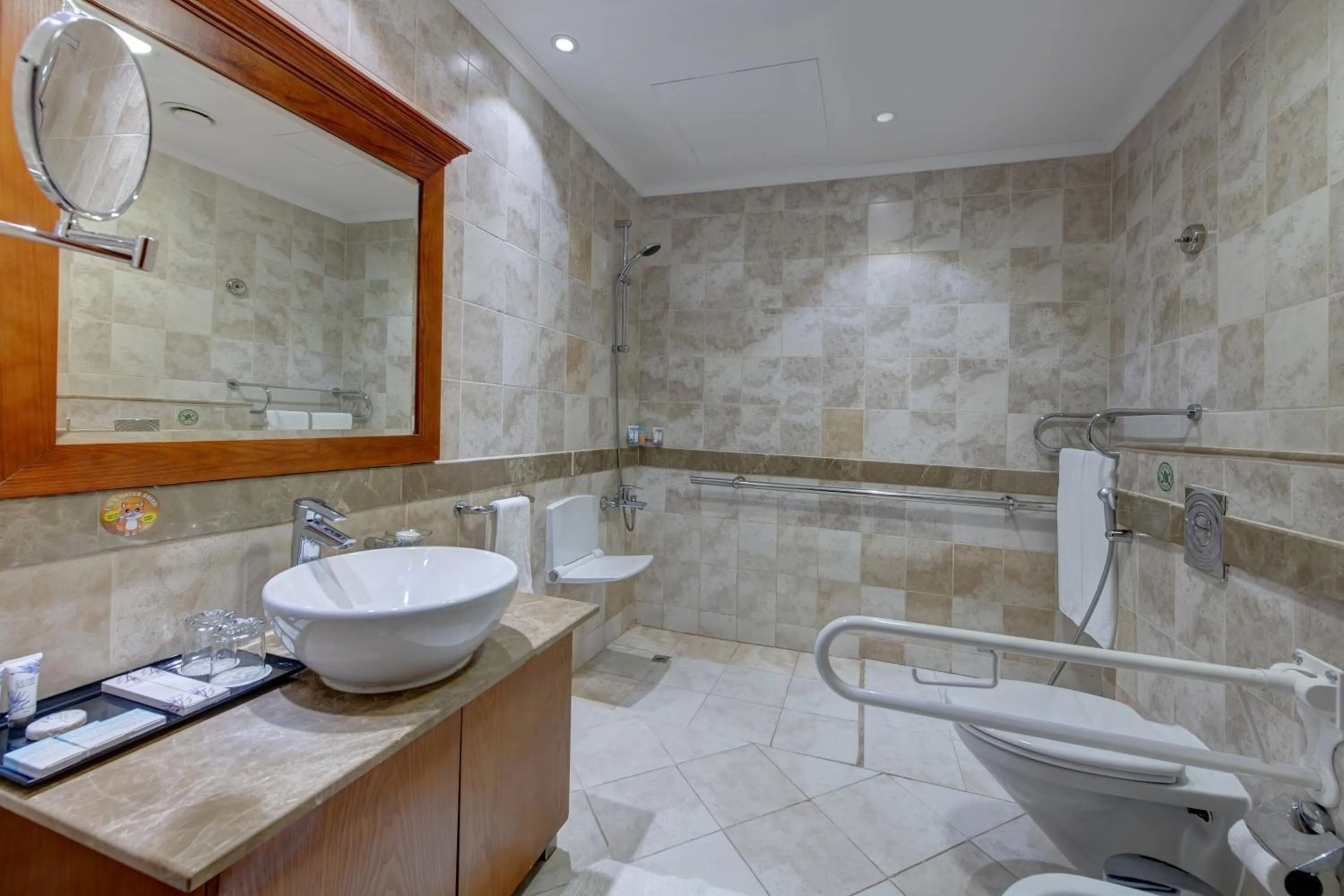 Bathroom in Donatello Hotel