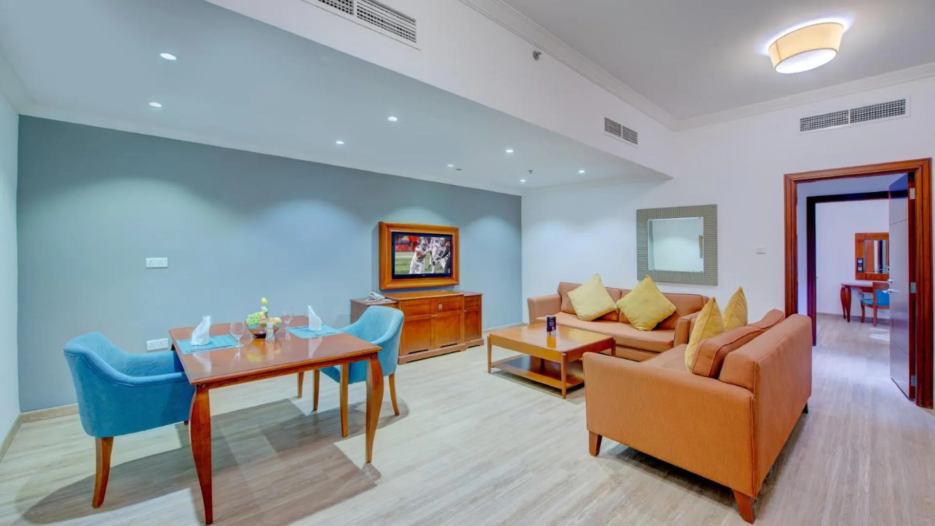 Living room in Donatello Hotel