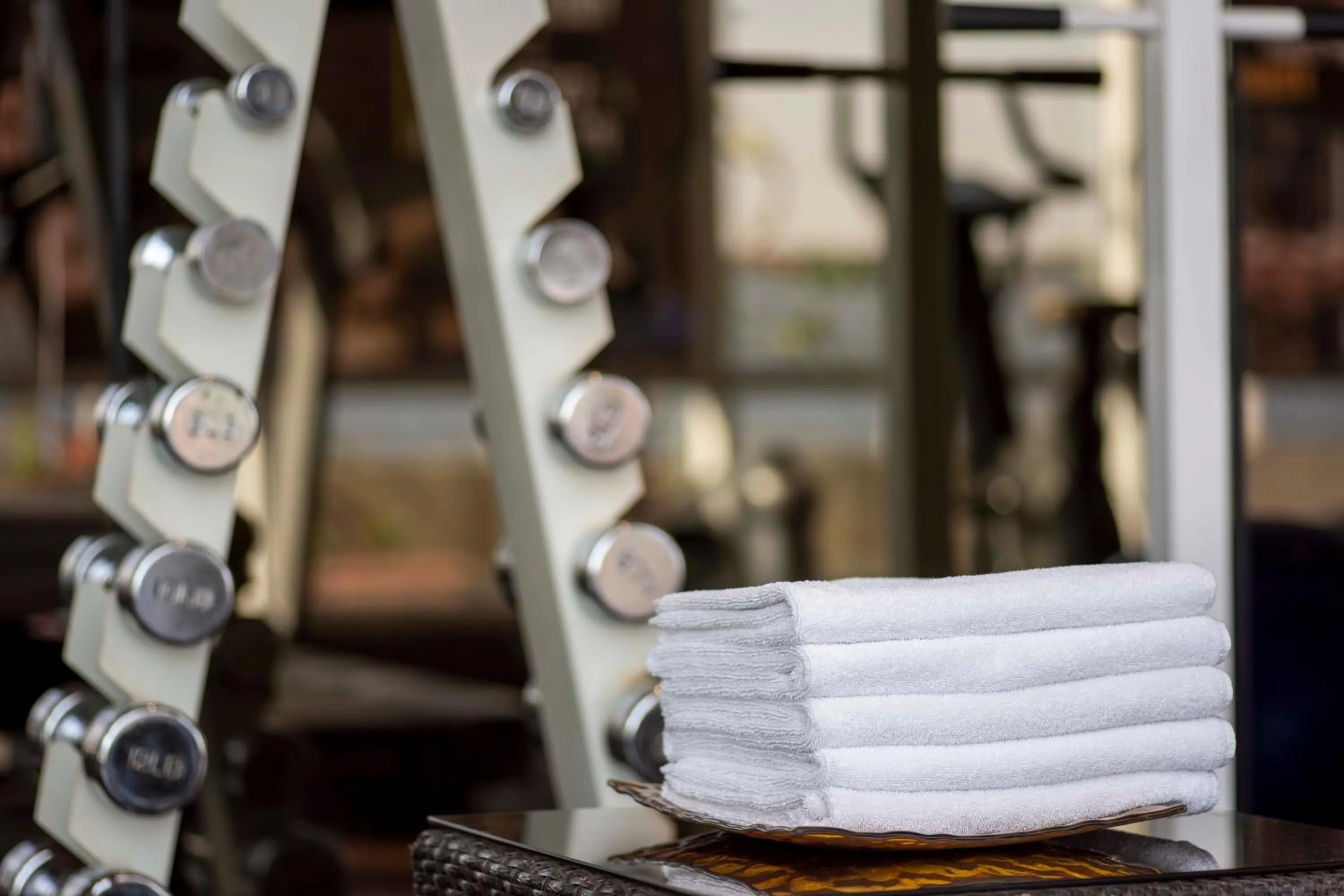 Fitness centre/facilities in Donatello Hotel