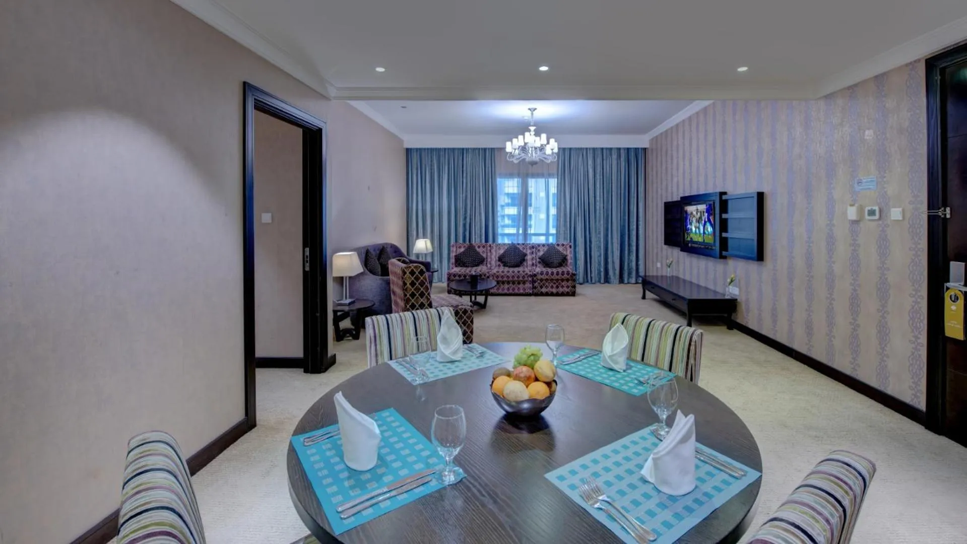 Living room in Donatello Hotel