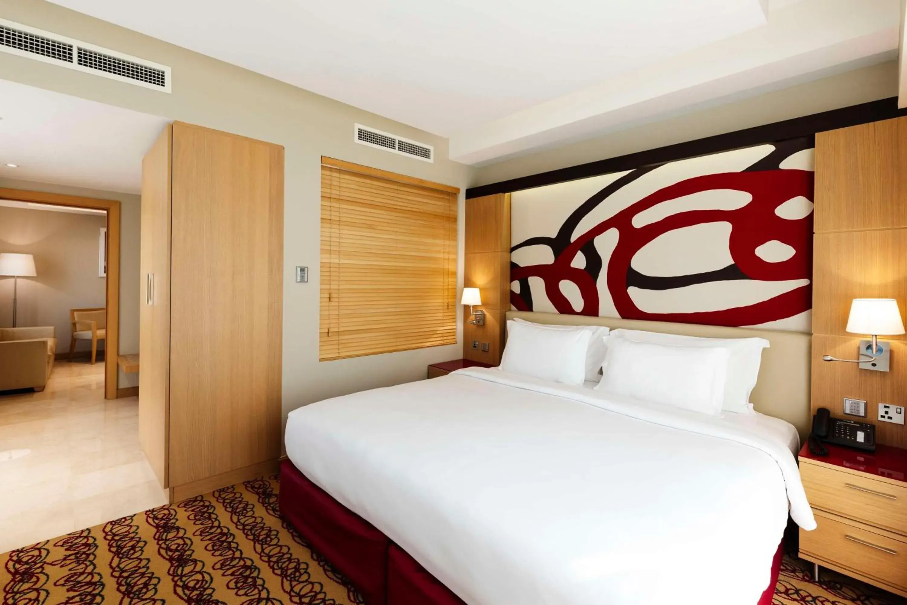 Photo of the whole room, Bed in Radisson Blu Hotel, Doha Photo of the whole room, Bed in Radisson Blu Hotel, Doha