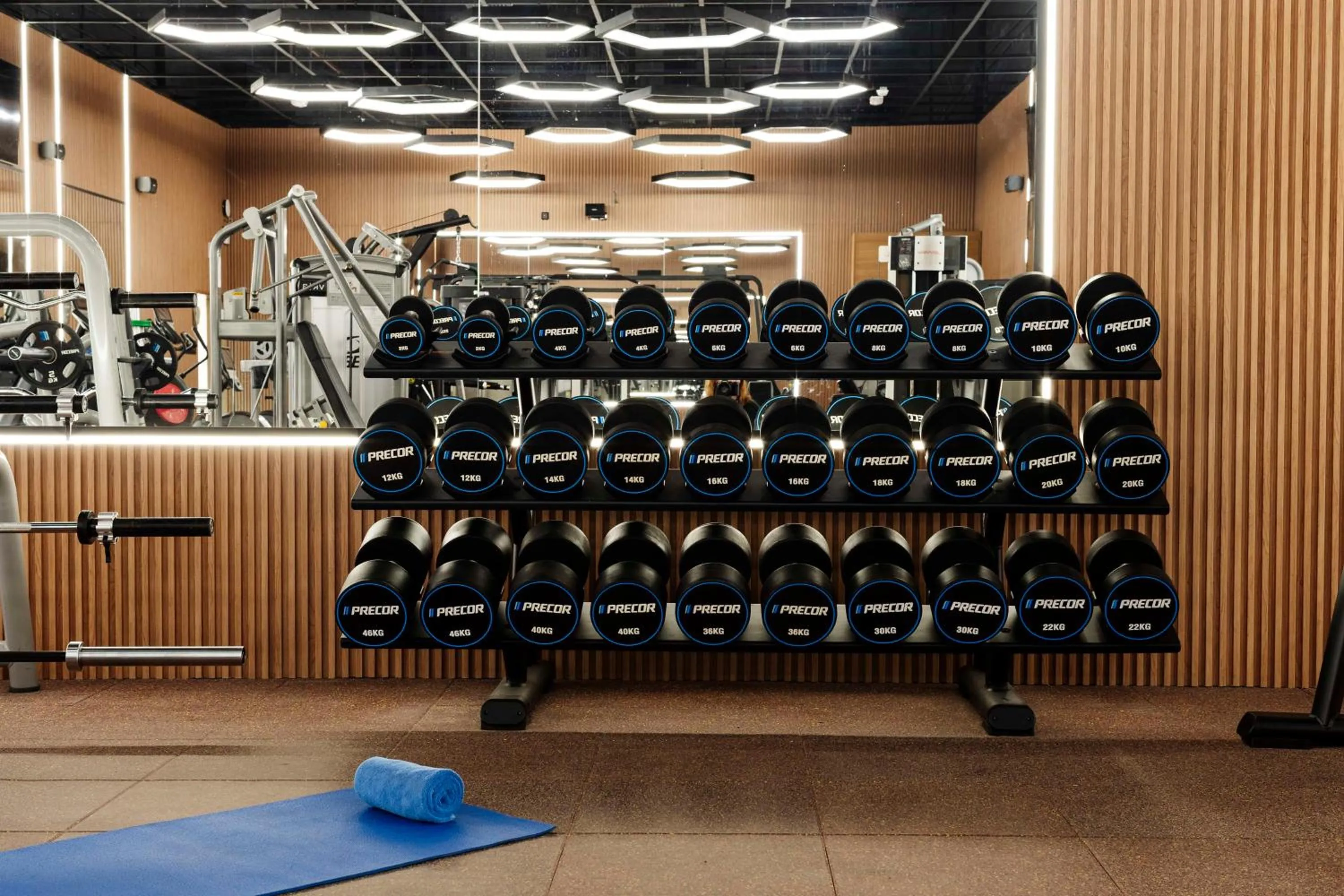 Fitness centre/facilities in Radisson Blu Hotel, Doha