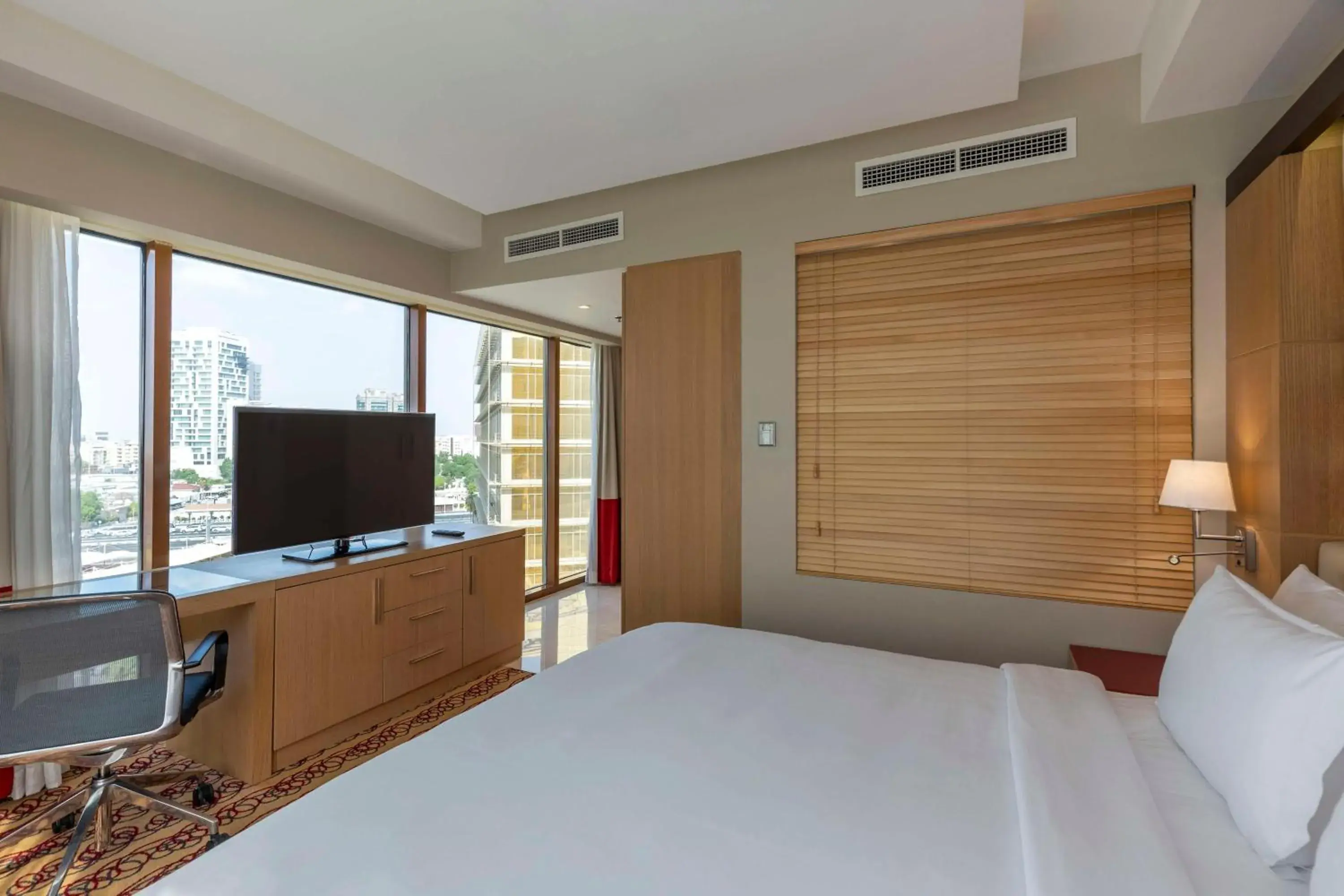 Photo of the whole room, Bed in Radisson Blu Hotel, Doha Photo of the whole room, Bed in Radisson Blu Hotel, Doha