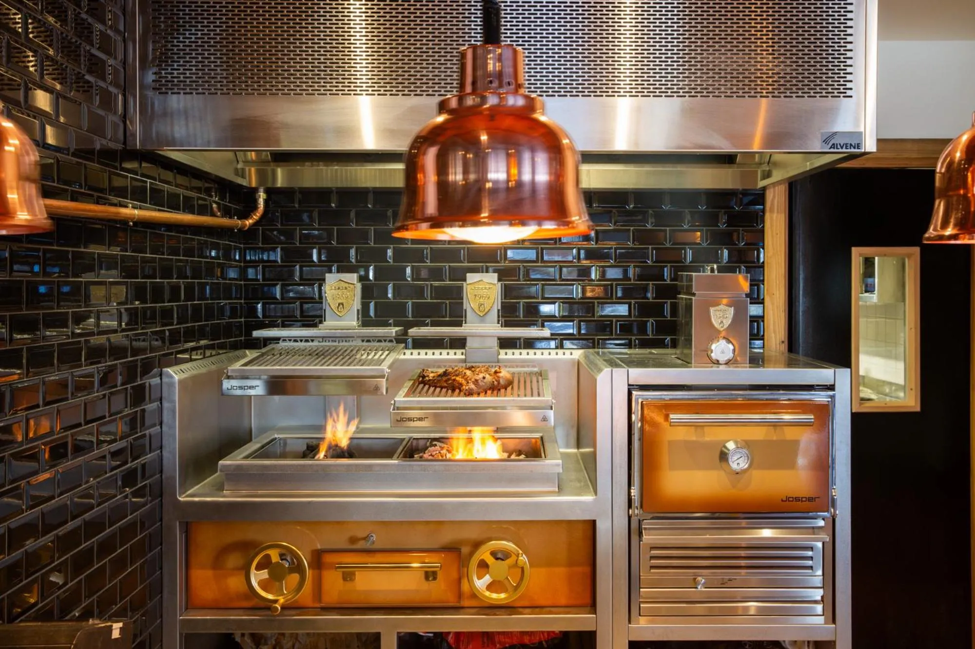 stove in Hotel & Spa Merilys