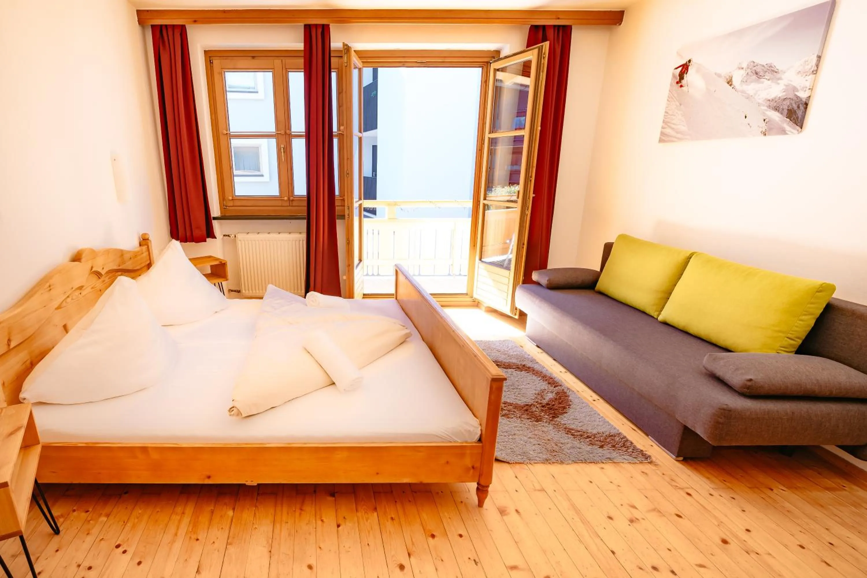 Bed in das Cityhouse