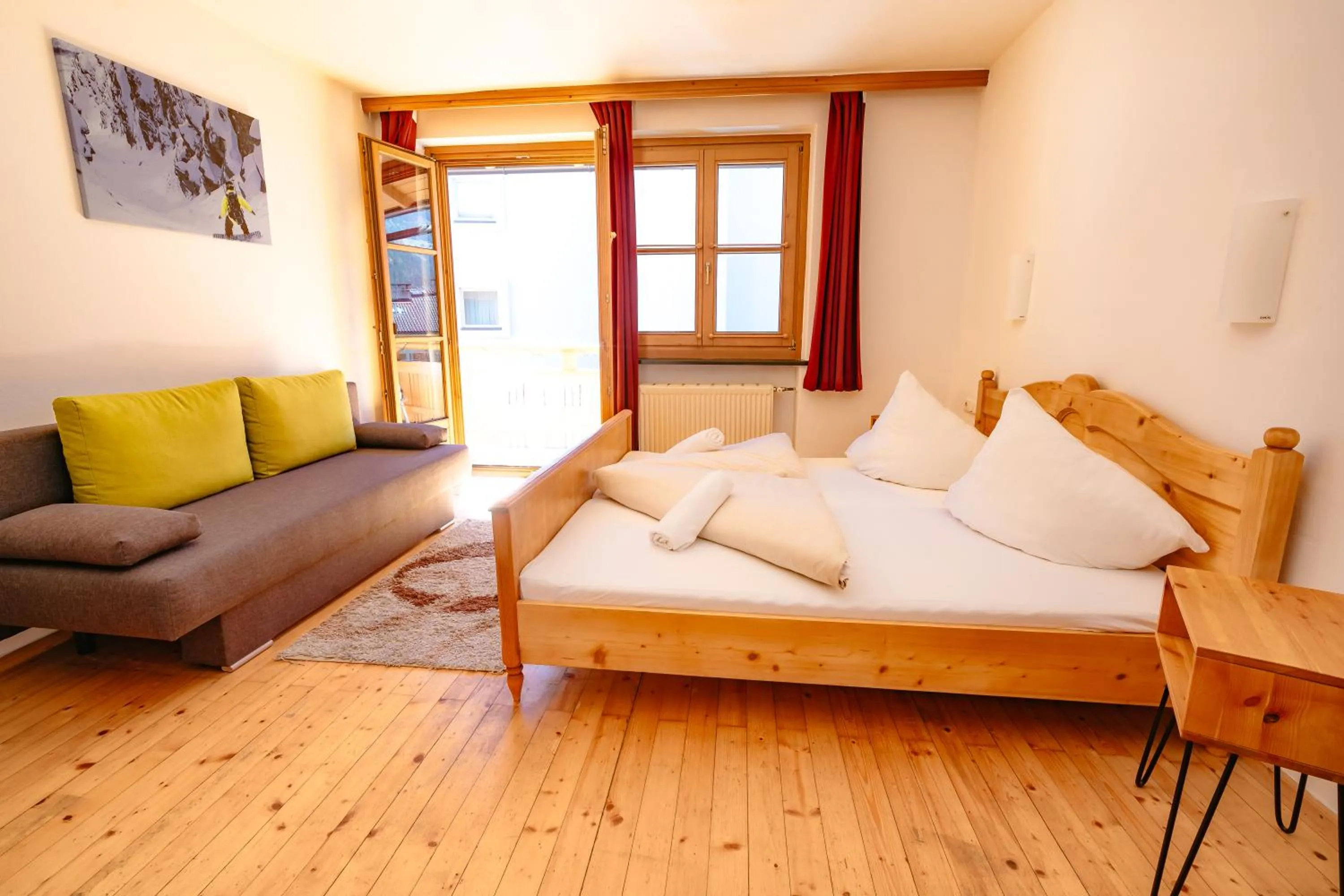 Bed in das Cityhouse