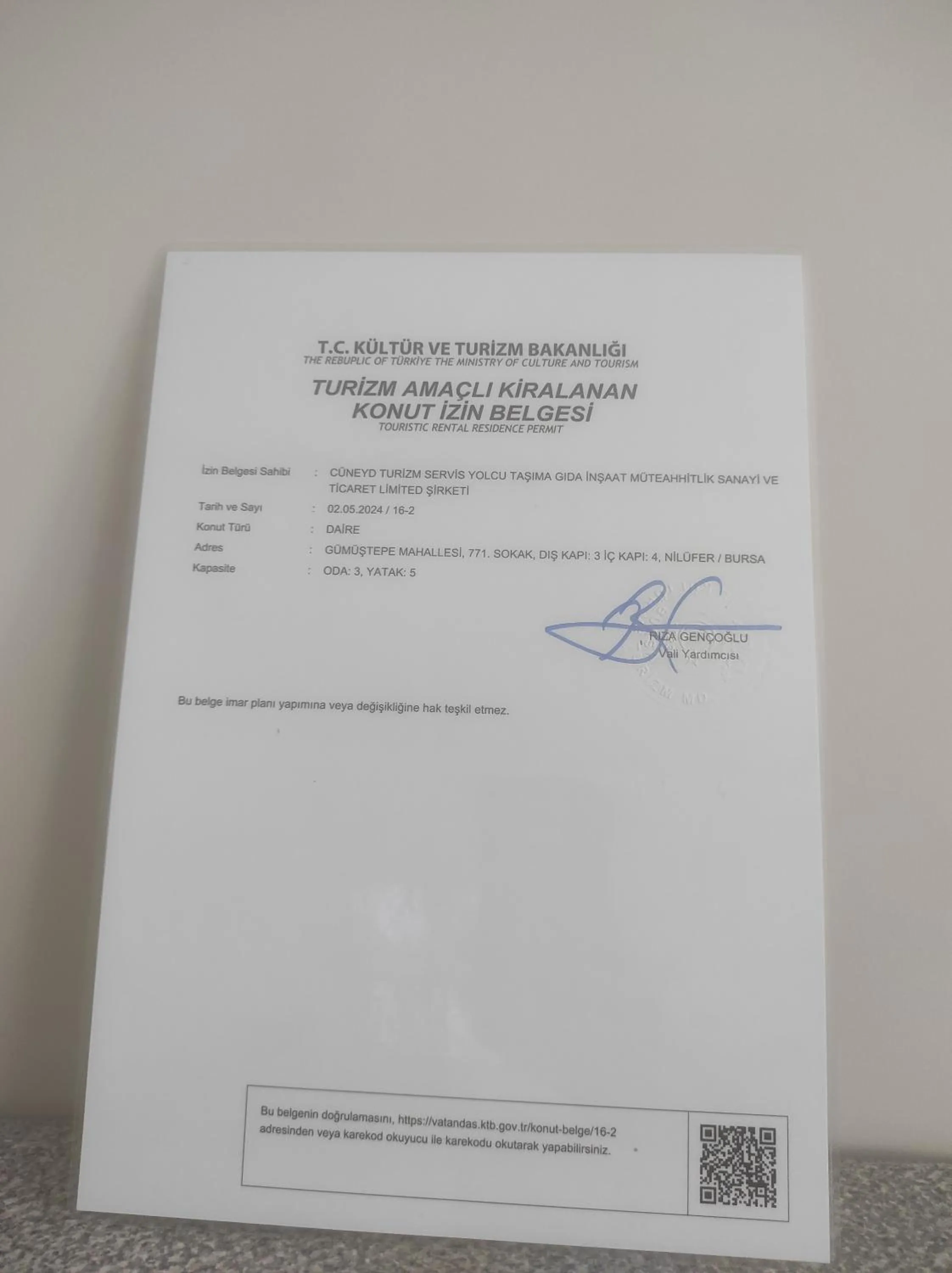 Property logo or sign in Golden Hour Apartment بورصة شقة مريحة Bursa Nilufer مَنْظَرٌ جَمِيلٌ