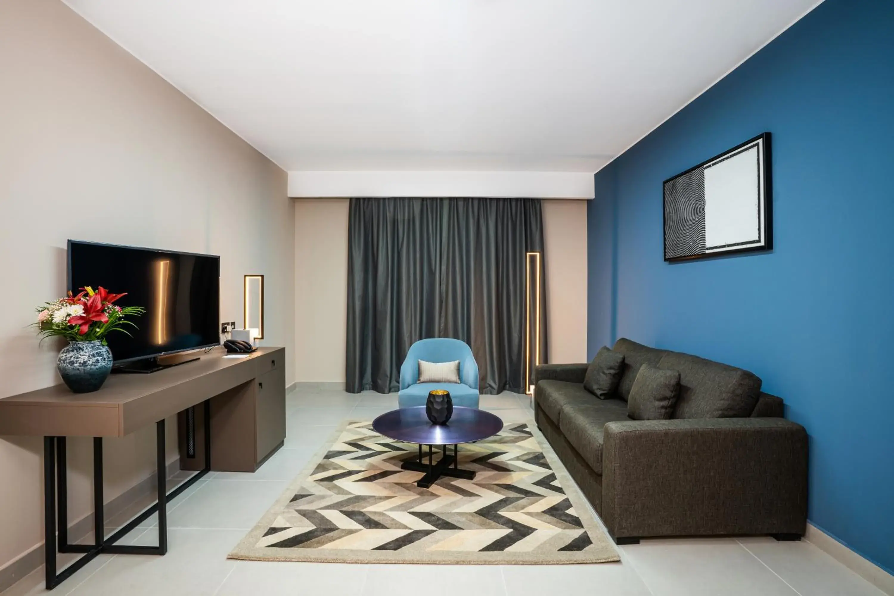 Living room in Hotel Holiday International Living room in Hotel Holiday International