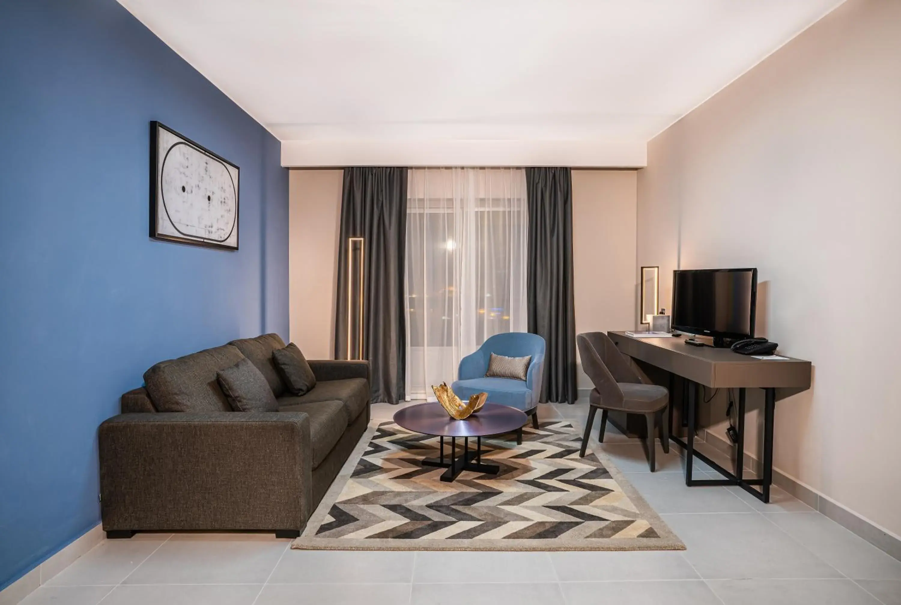 Living room in Hotel Holiday International Living room in Hotel Holiday International