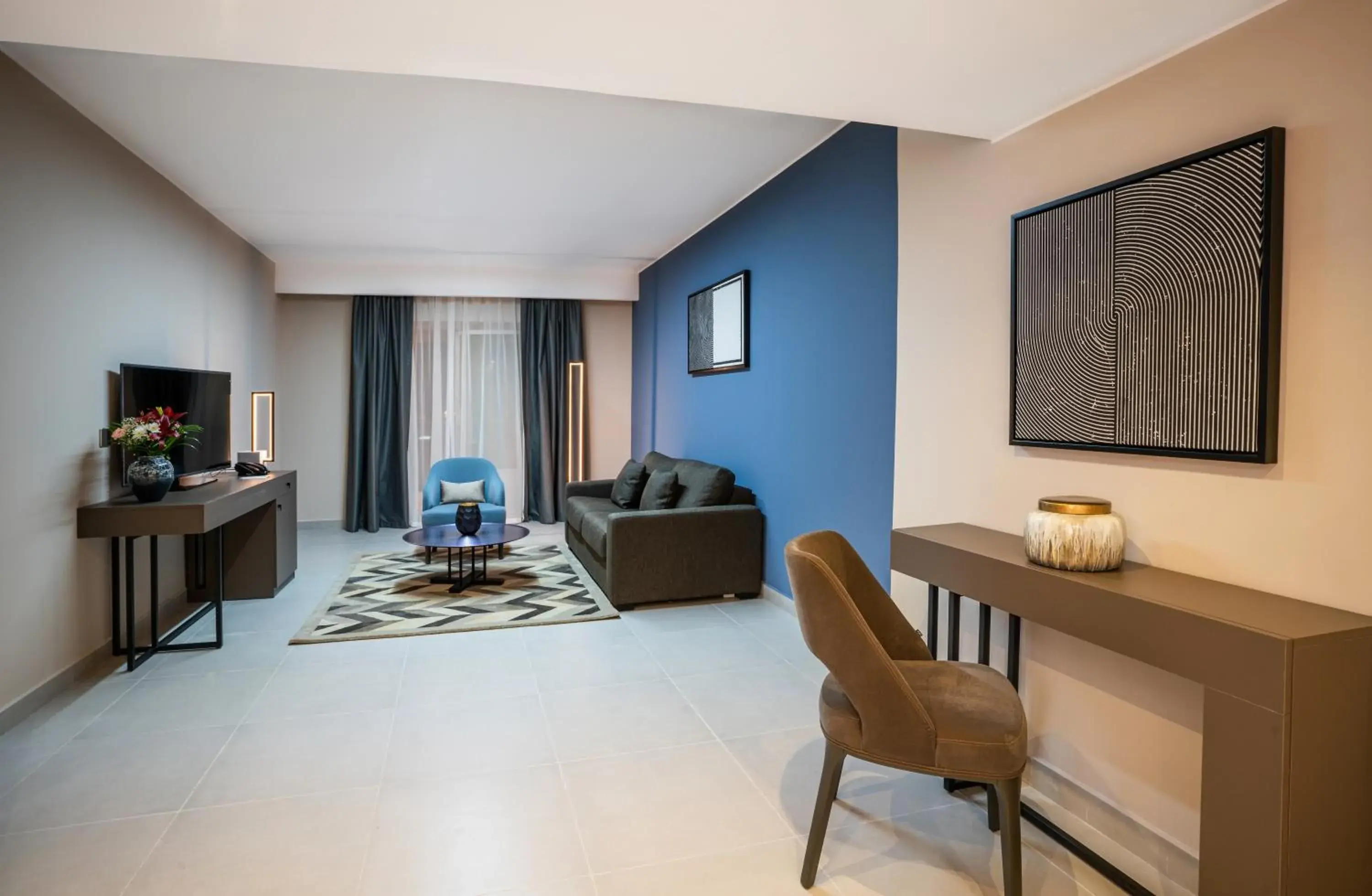 Living room in Hotel Holiday International Living room in Hotel Holiday International