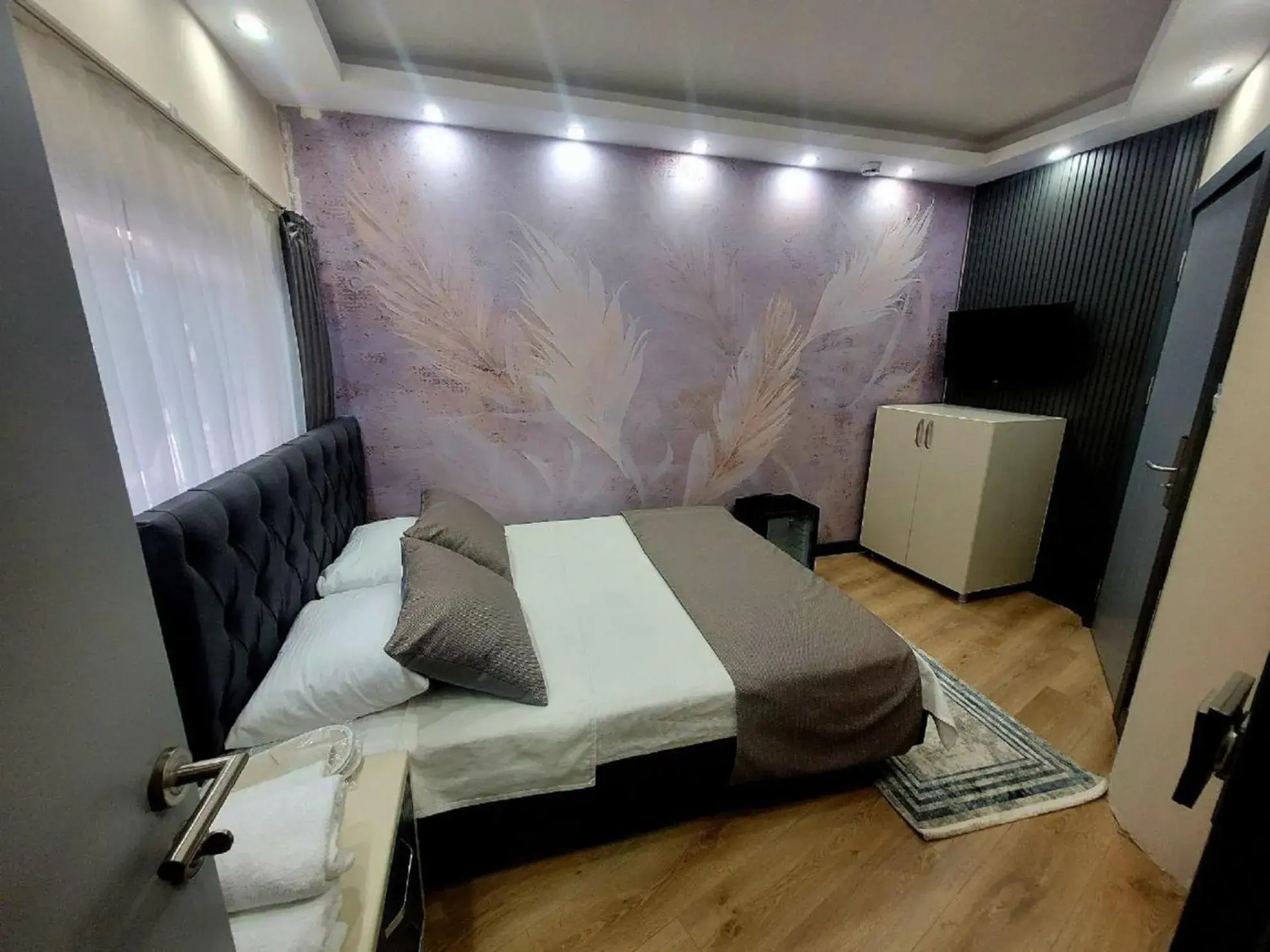 View (from property/room), Bed in Blue Marina Hotel & Spa View (from property/room), Bed in Blue Marina Hotel & Spa