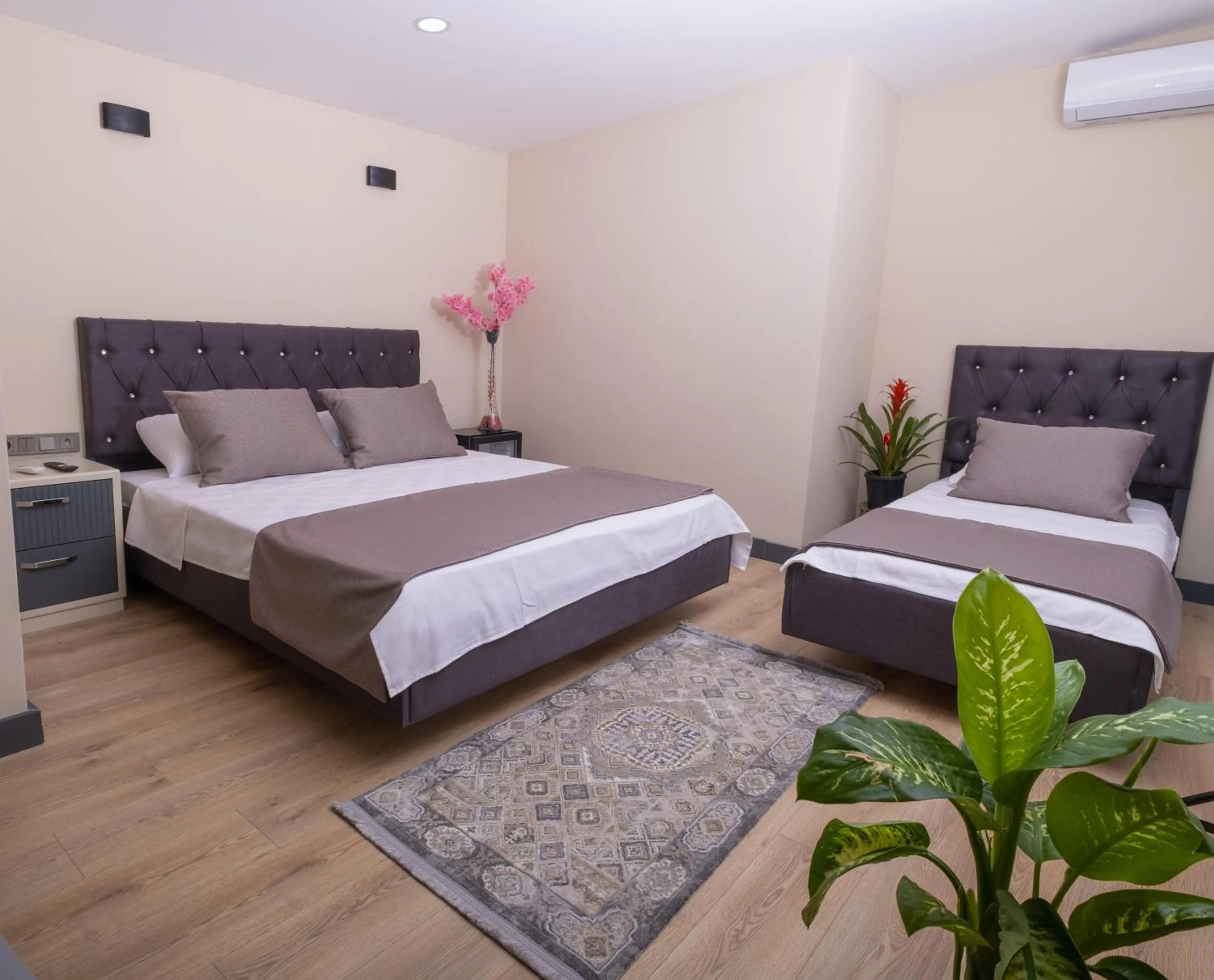 View (from property/room), Bed in Blue Marina Hotel & Spa