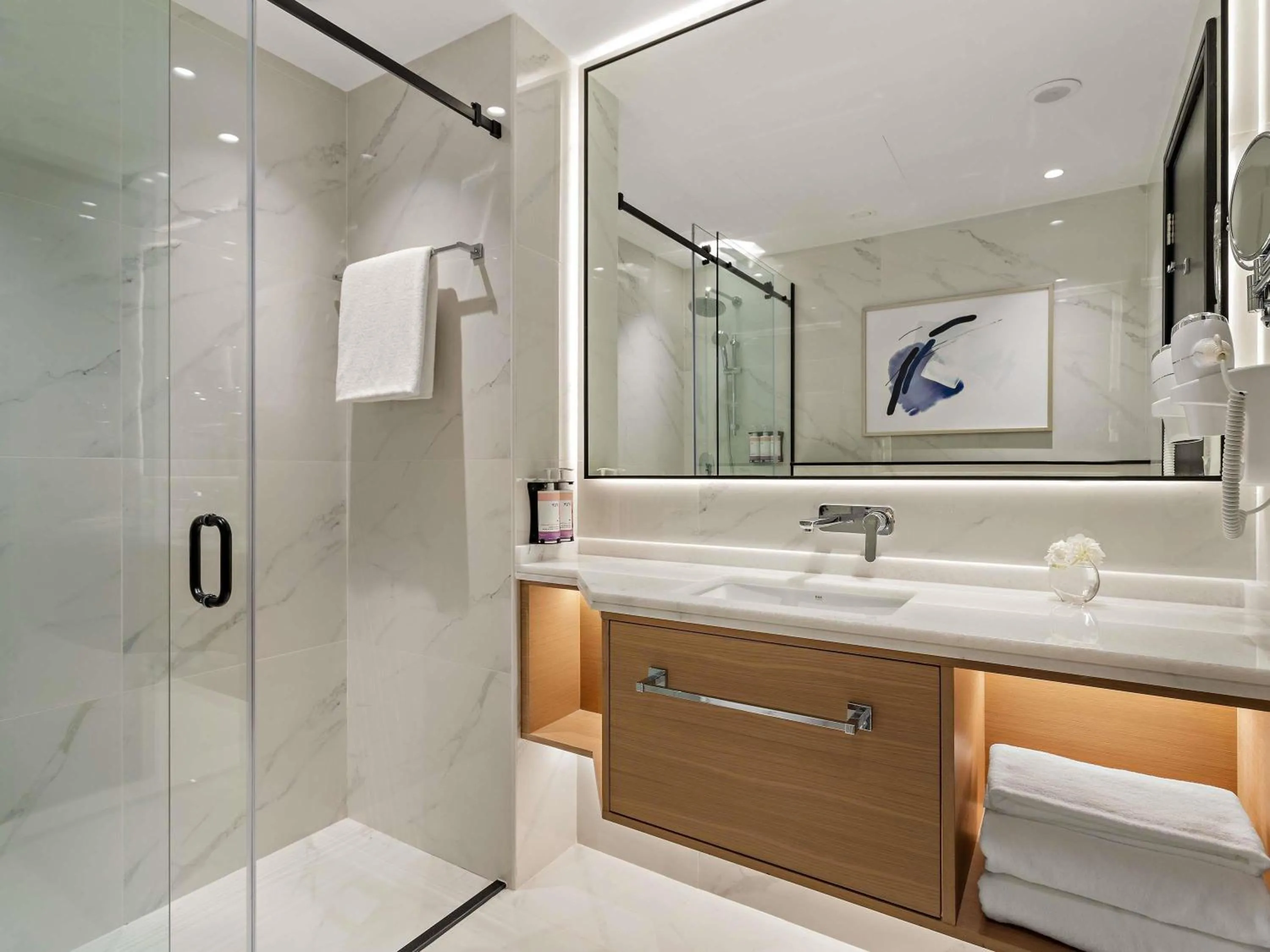 Bedroom in Mövenpick Hotel & Apartments Bur Dubai