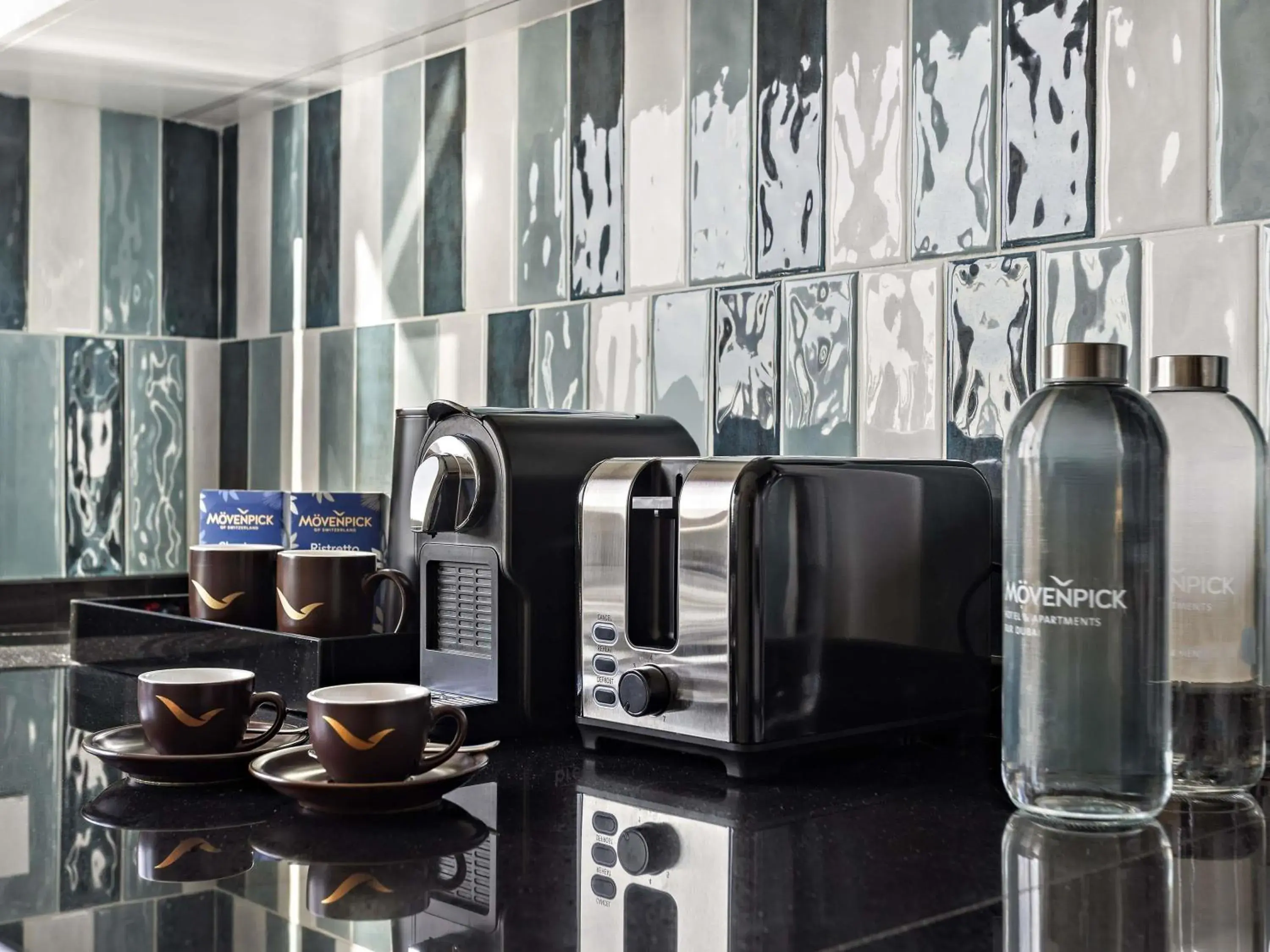 Bedroom in Mövenpick Hotel & Apartments Bur Dubai Bedroom in Mövenpick Hotel & Apartments Bur Dubai