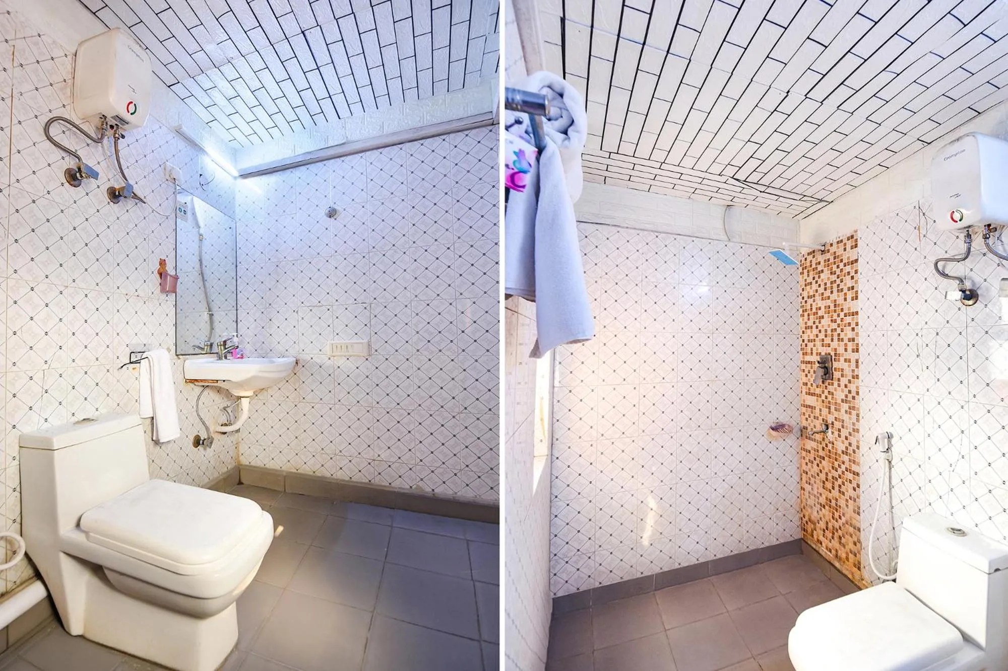 Bathroom in FabHotel Prime Praathana