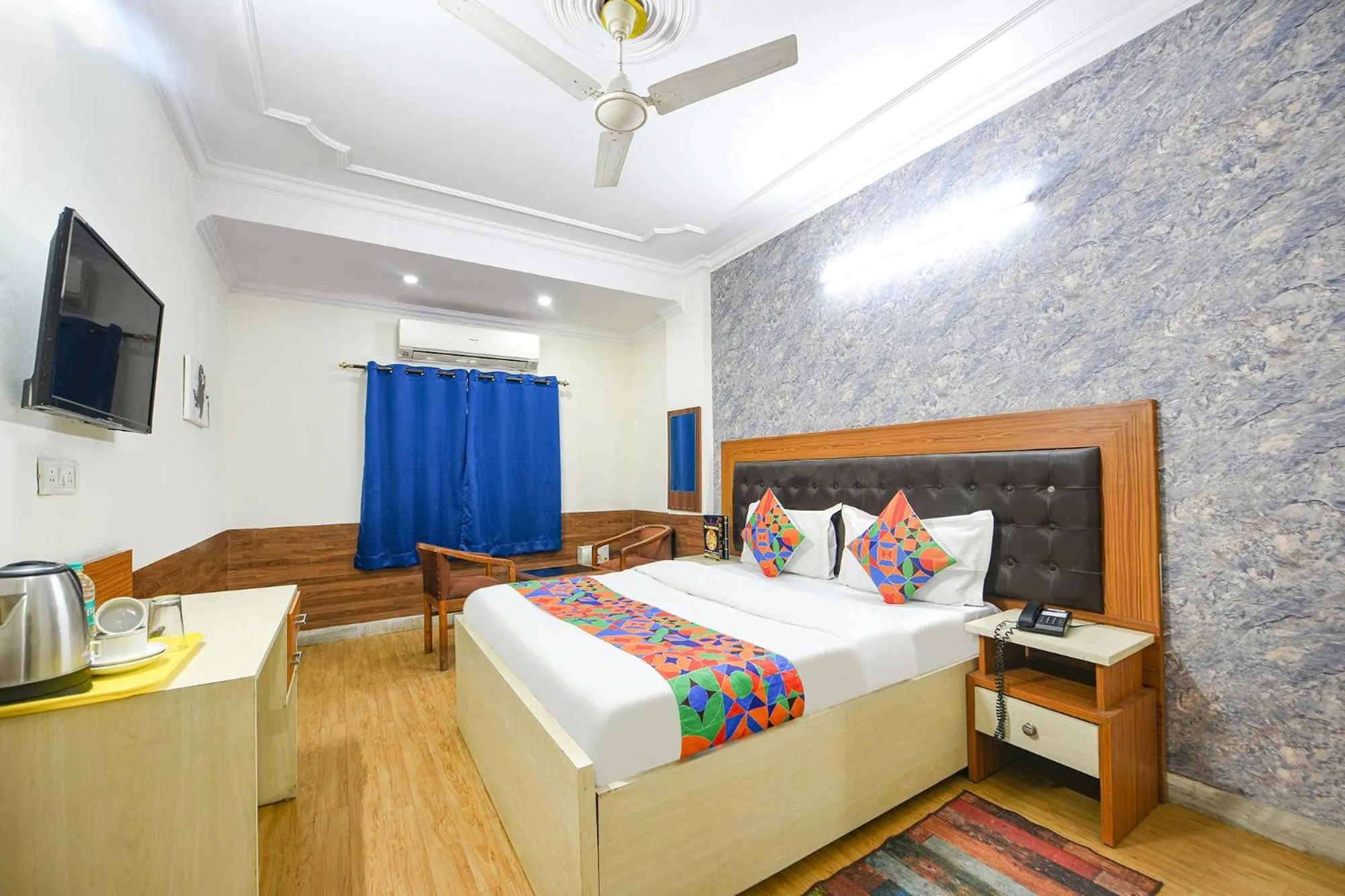 Bed in FabHotel Prime Praathana