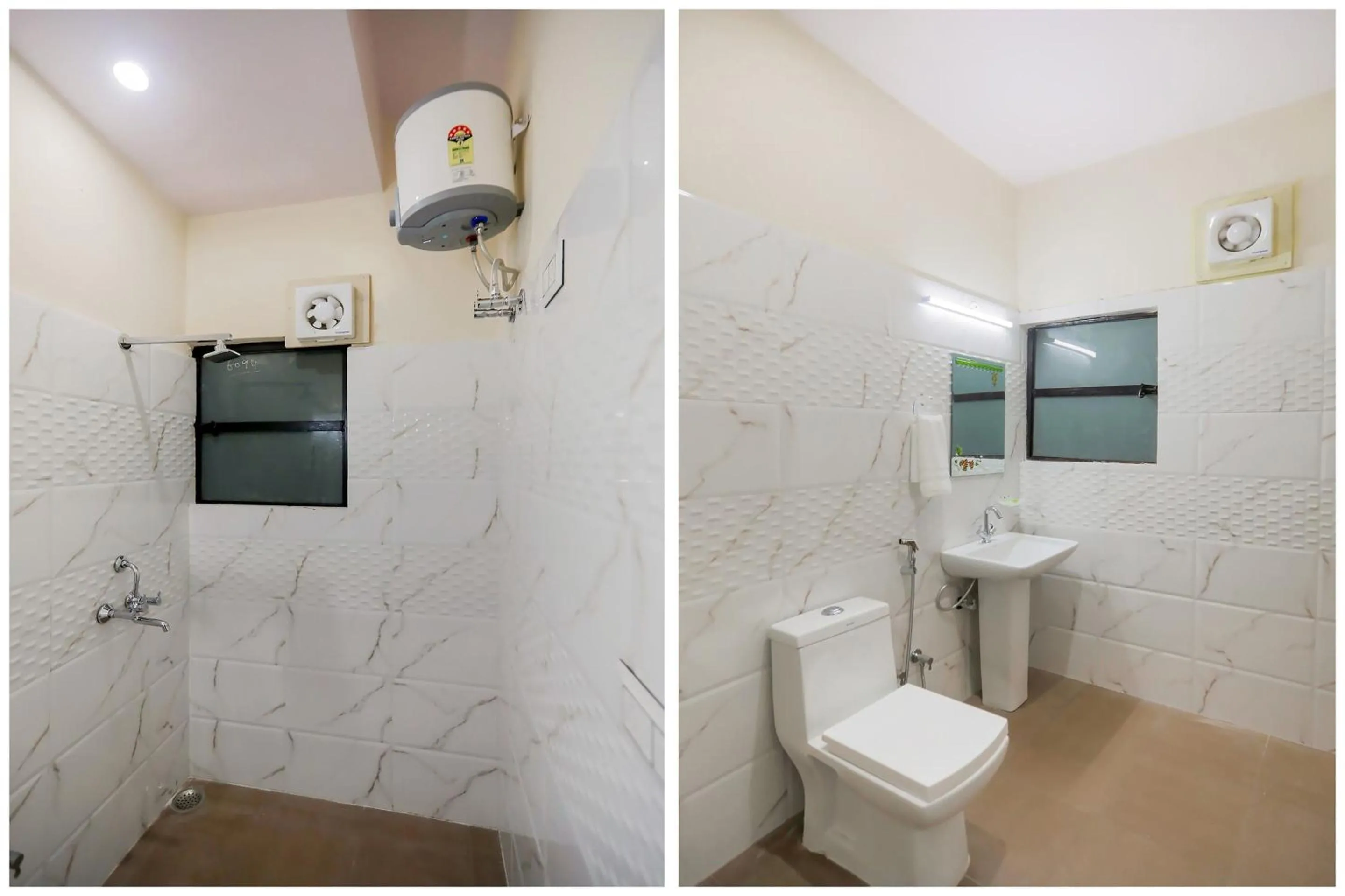 Bathroom in Hotel O Sewa Residency