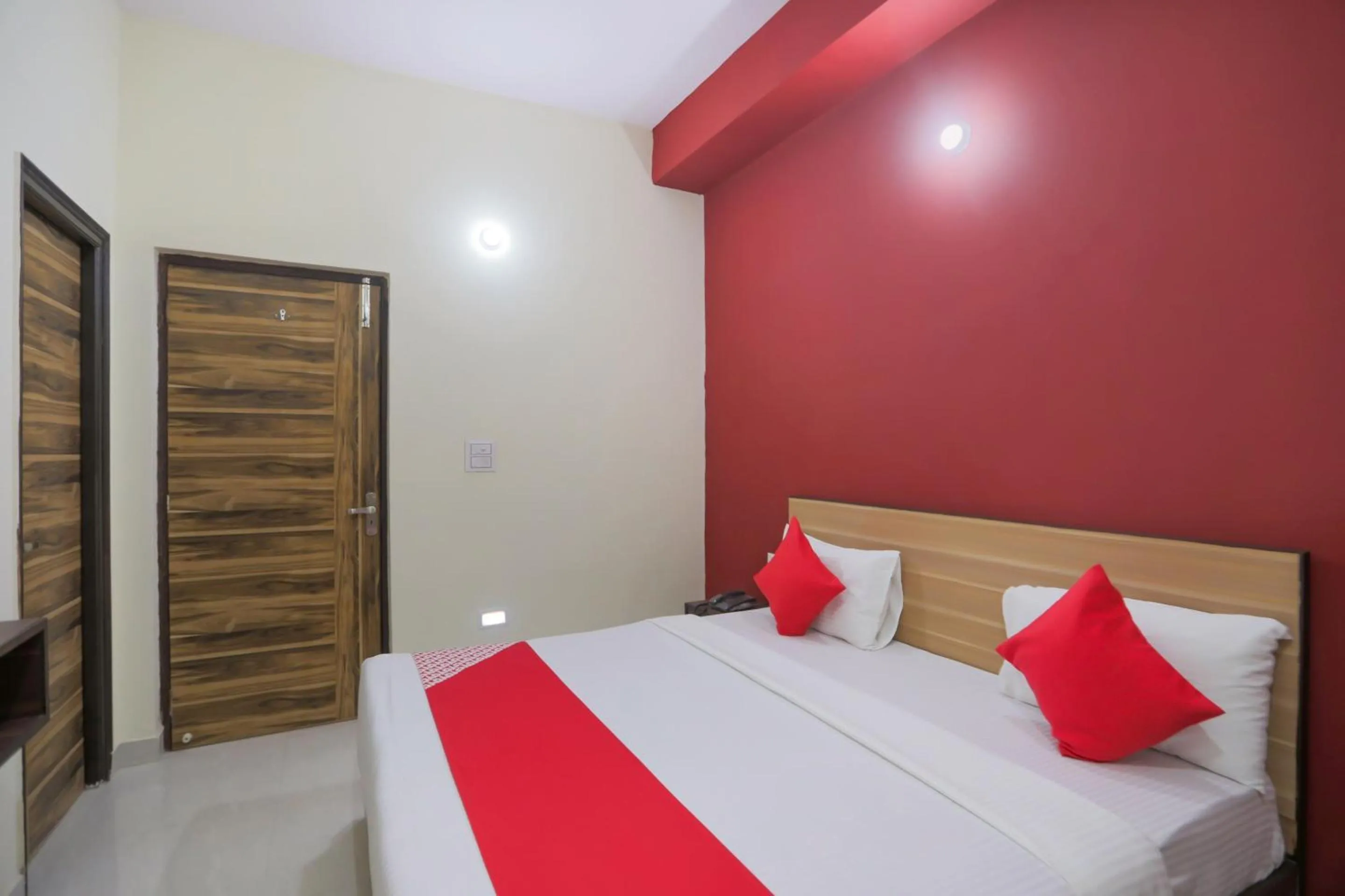 Bedroom, Bed in Hotel O Sewa Residency